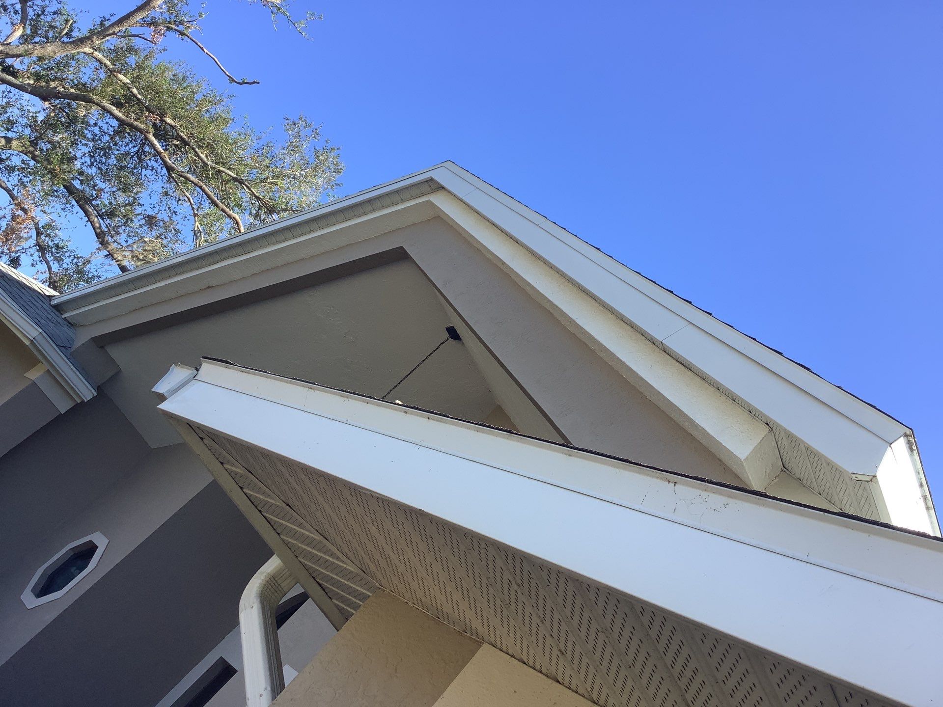 Black Seamless Gutters in Sarasota FL by Gutter Professors