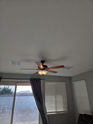 📍 Project Spotlight: Ceiling Repair + Variable-Speed Fan Install in Queen Creek, AZ