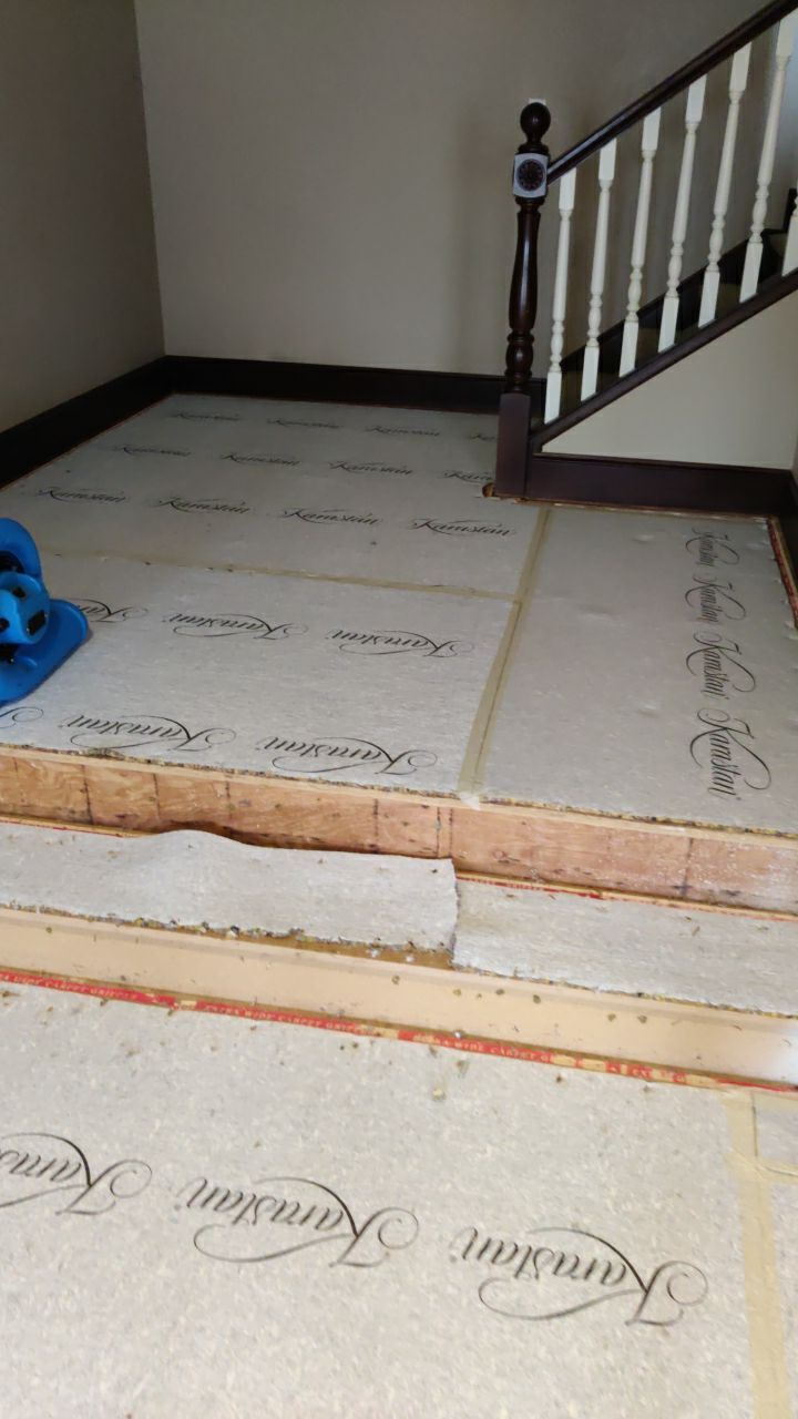 Water Damage Throughout Main Floor, Basement, and Crawl Space by Accountable Home Services