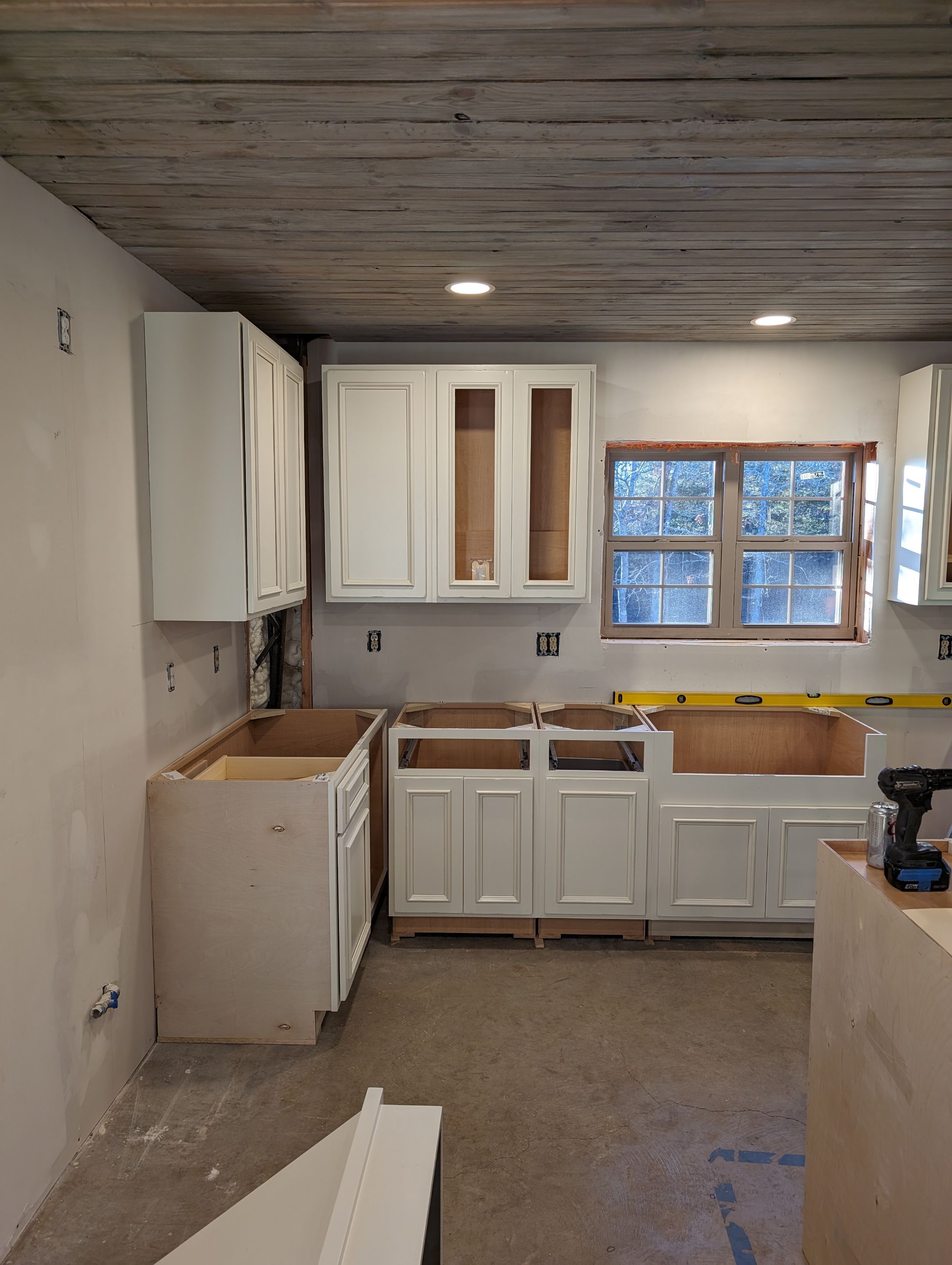 Jones Painted Maple Kitchen by Kitchen Works LLC