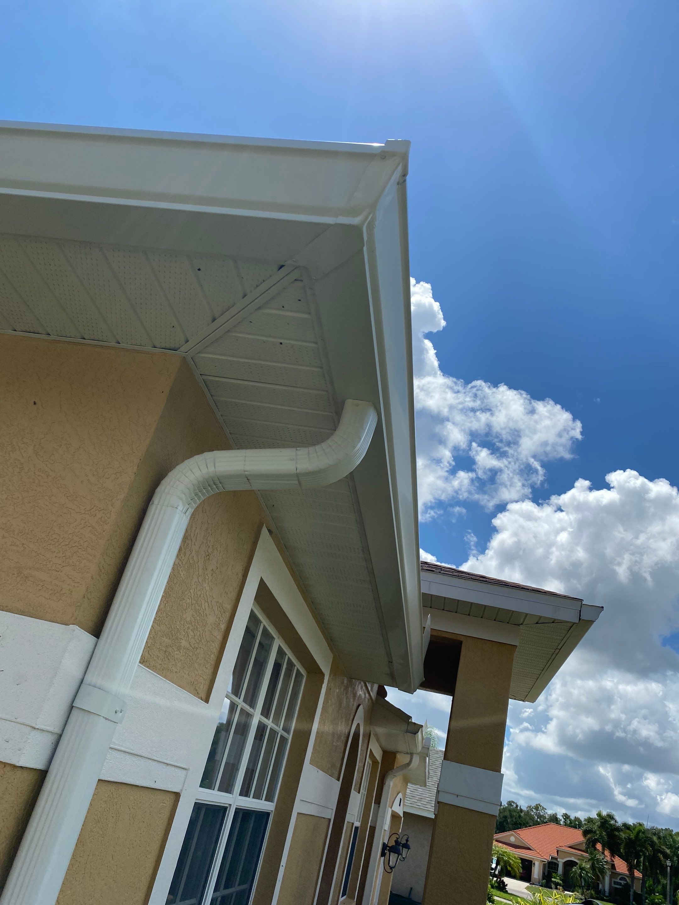 With 6-inch seamless gutters by Gutter Professor FL by Gutter Professors