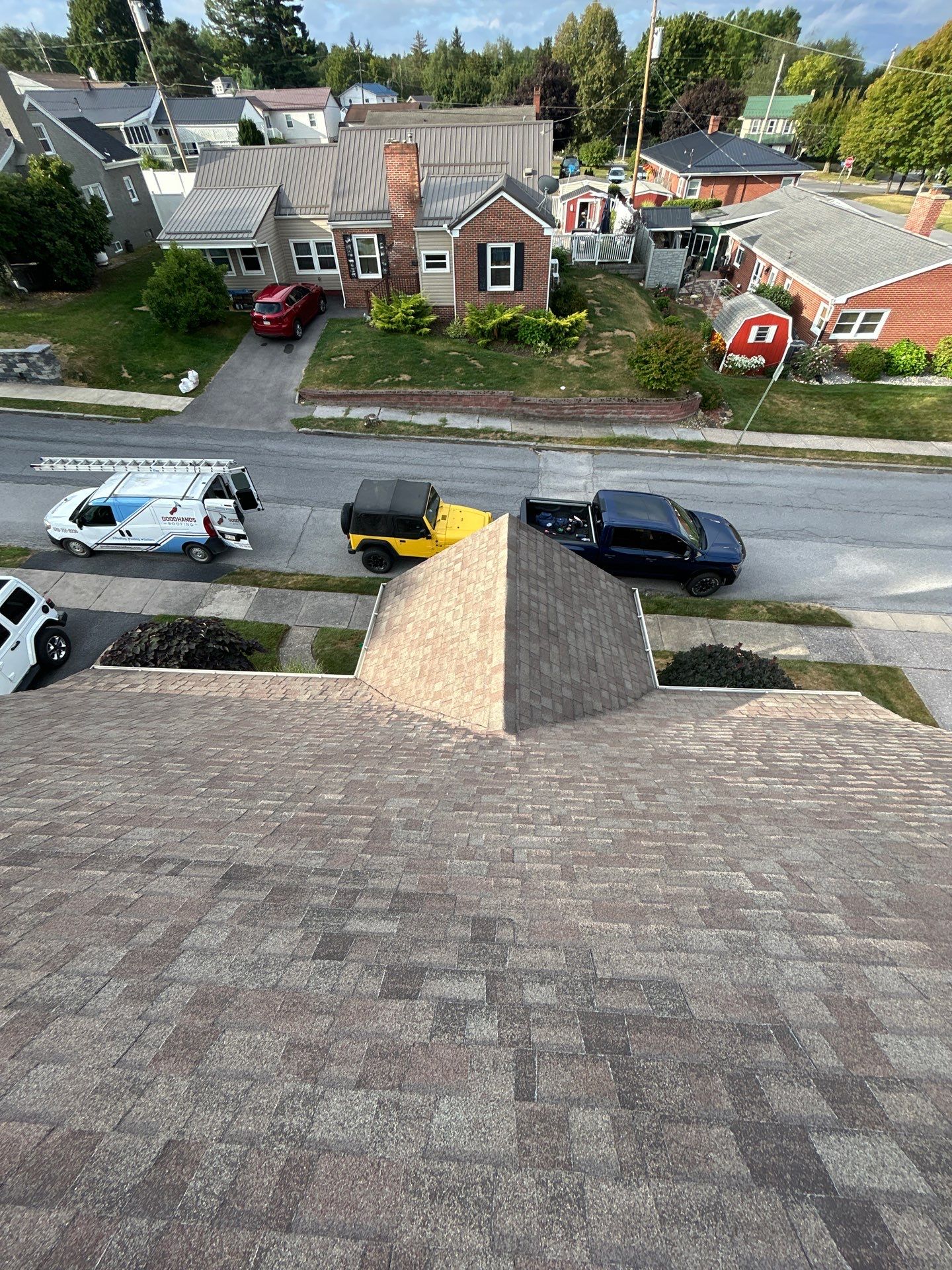 Jay Milsom Full Shingle Roof Installation by Good Hands Roofing