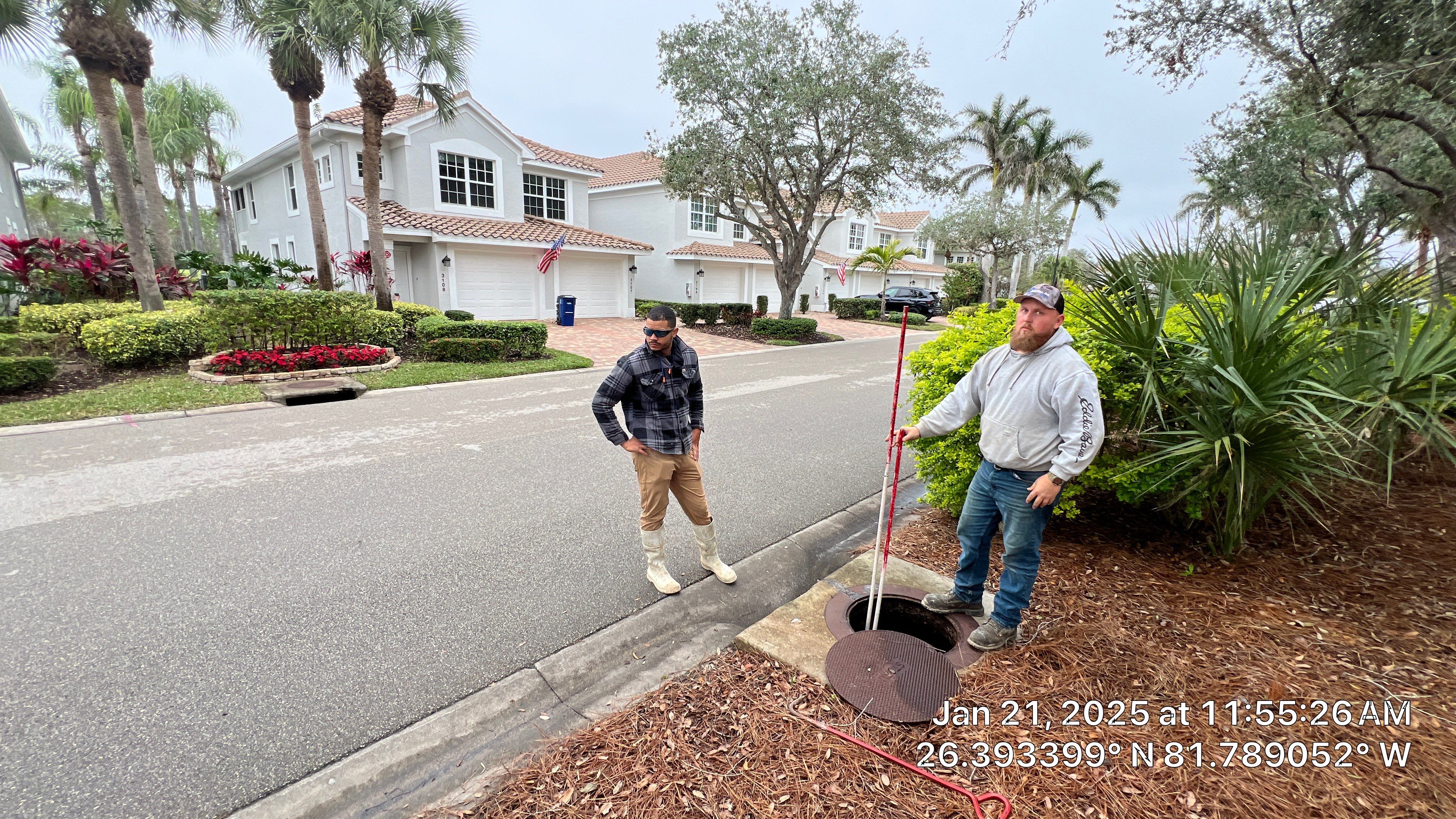 Cleaning Two Clogged Catch Basins for a Community by APS Power & Water