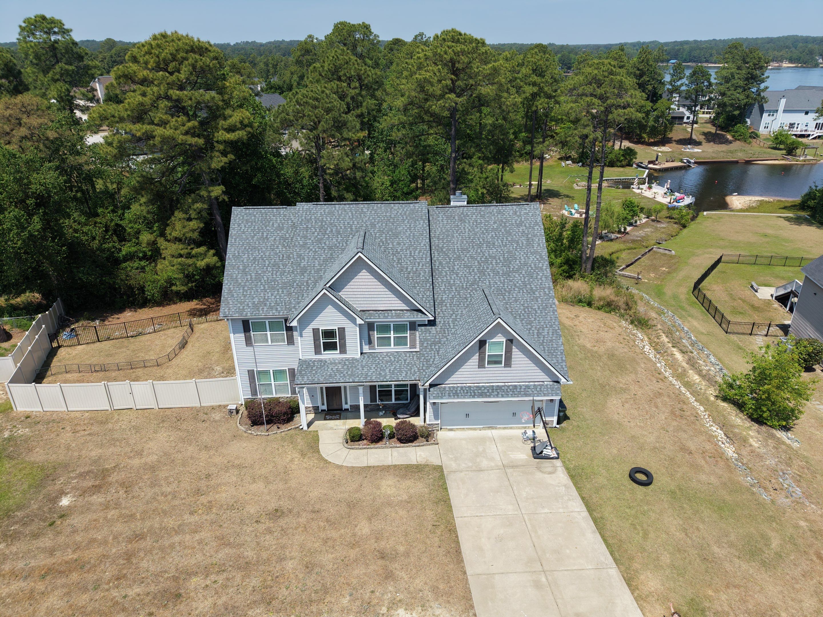 Asphalt Shingle Roof Replacement on Multi-Gabled Sanford Home by Prepare The Way Roofing