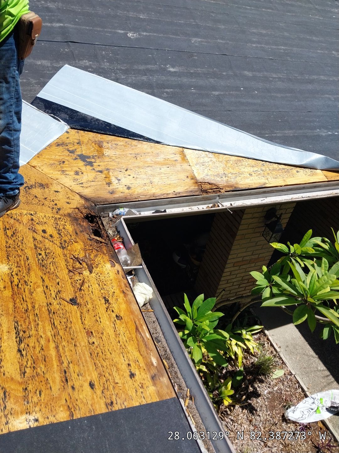 Project in Tampa 33617 by Mitchell Roofing Company LLC 