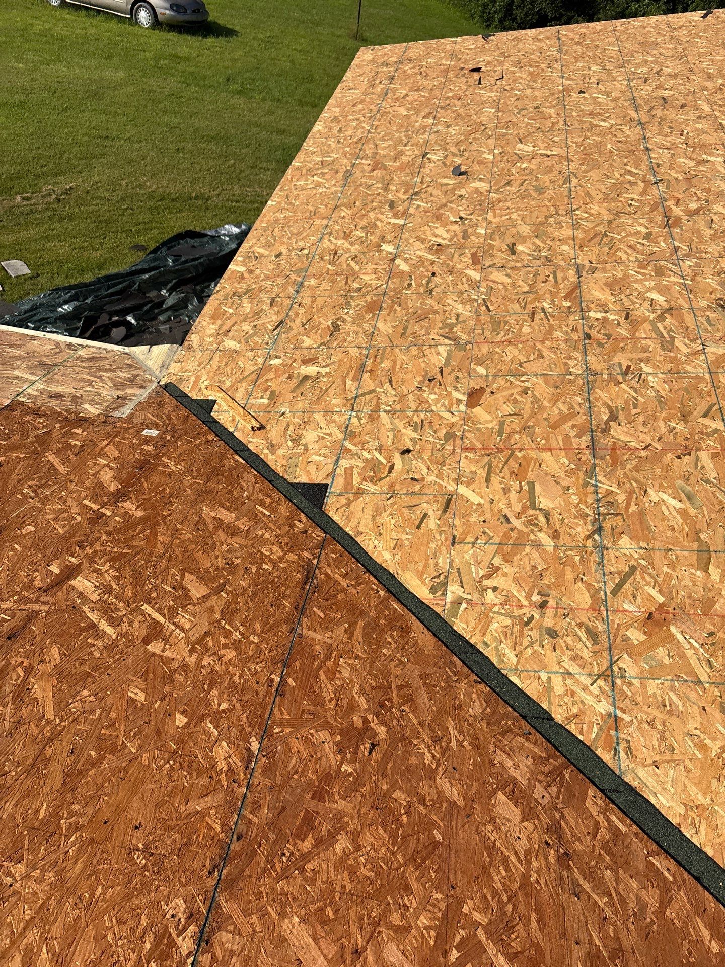 Residential Roofing Installation using GAF Timberline HDZ Barkwood by Rainstoppers Roofing