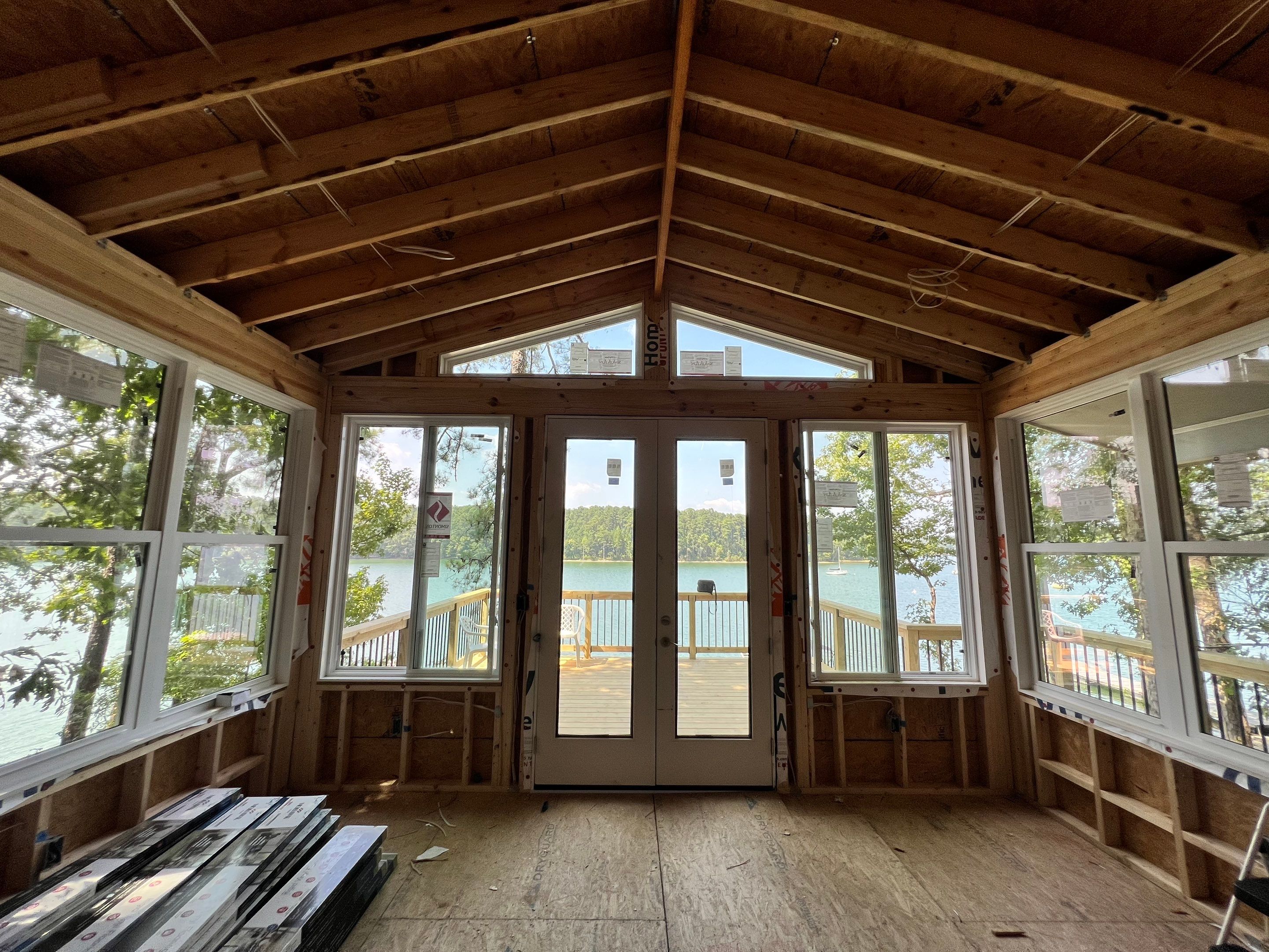 Lakefront Room Addition and Custom Deck Build in Acworth by Swift Home Renovations 