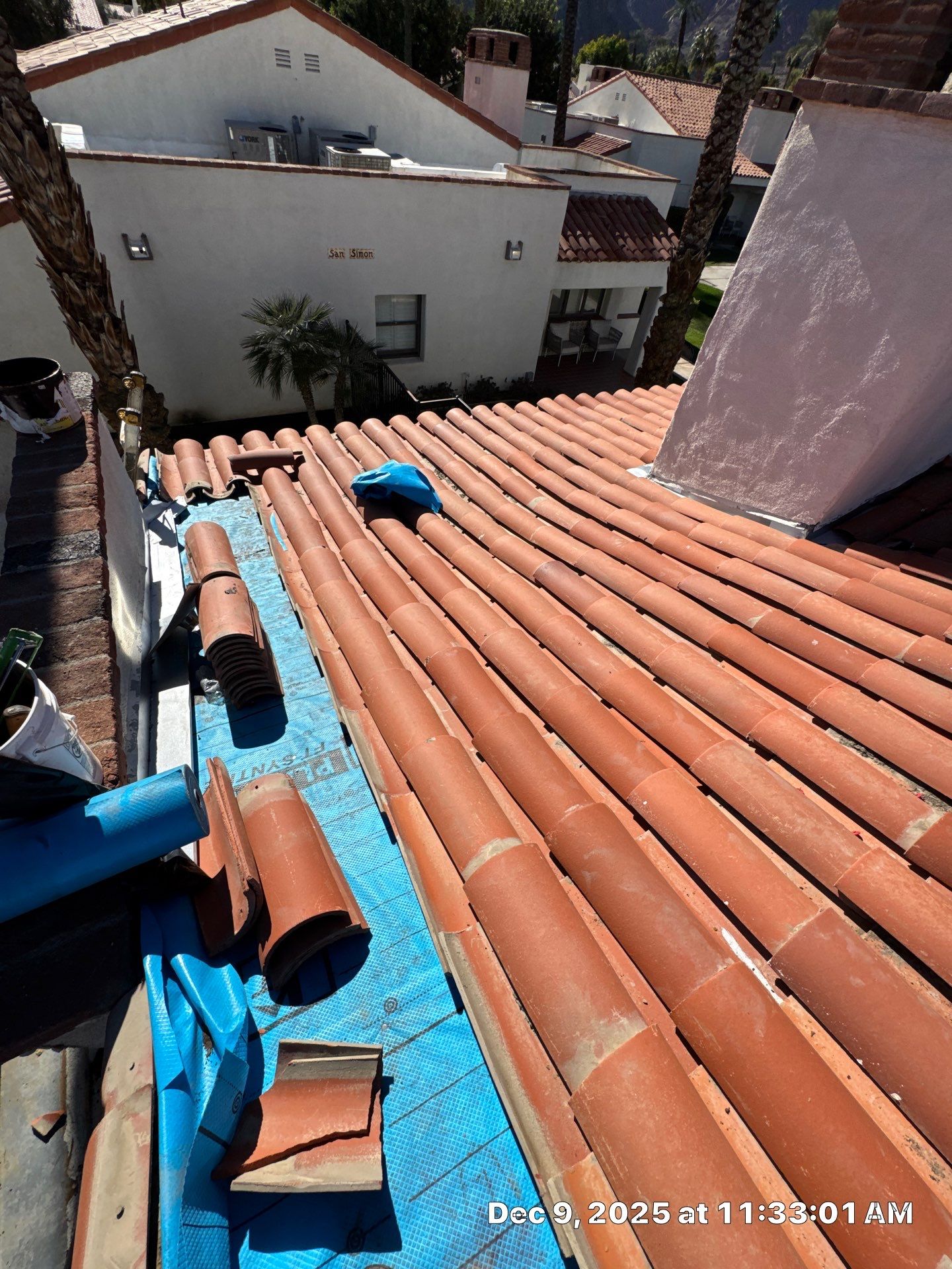 Project in La Quinta by Desert Roof Concepts