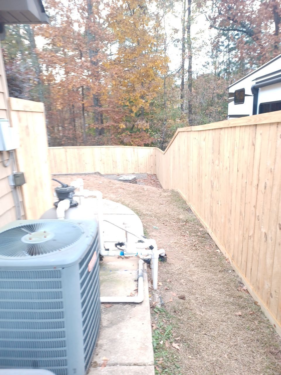 Million Dollar Lake - Deck and Fence by Pillar and Pine