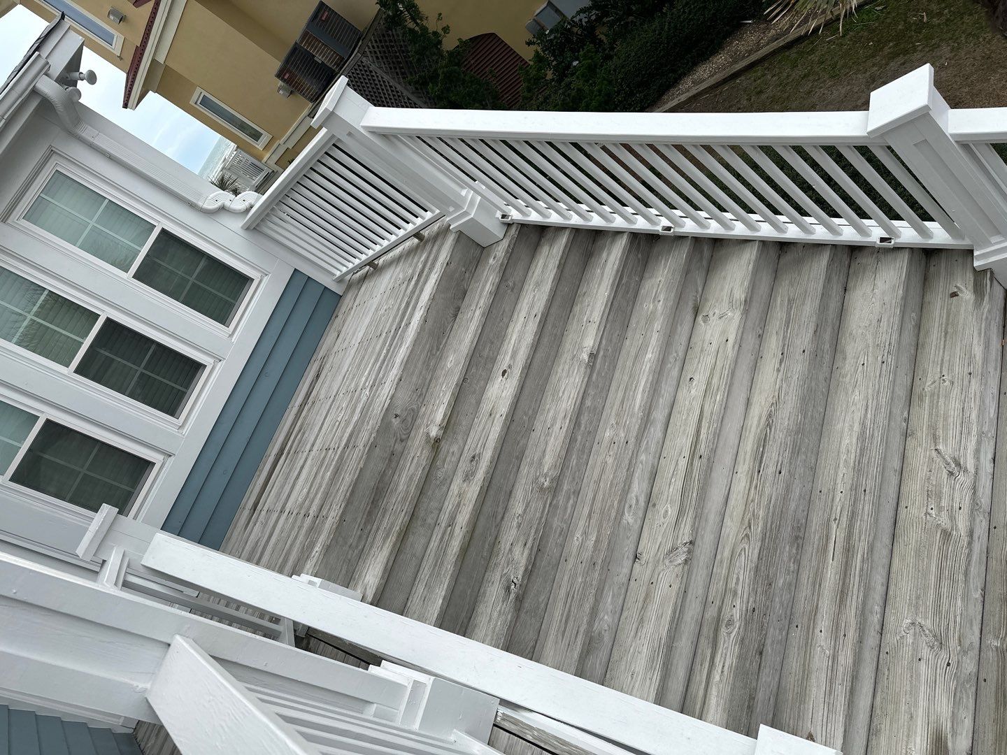 Weathered Deck using Wood Sealant by DuraSeal