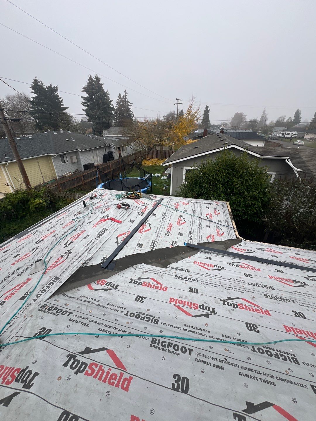 Residential Roofing Installation using IKO Dynasty (Color: Driftshake) by Orezona Building & Roofing Company, Inc.