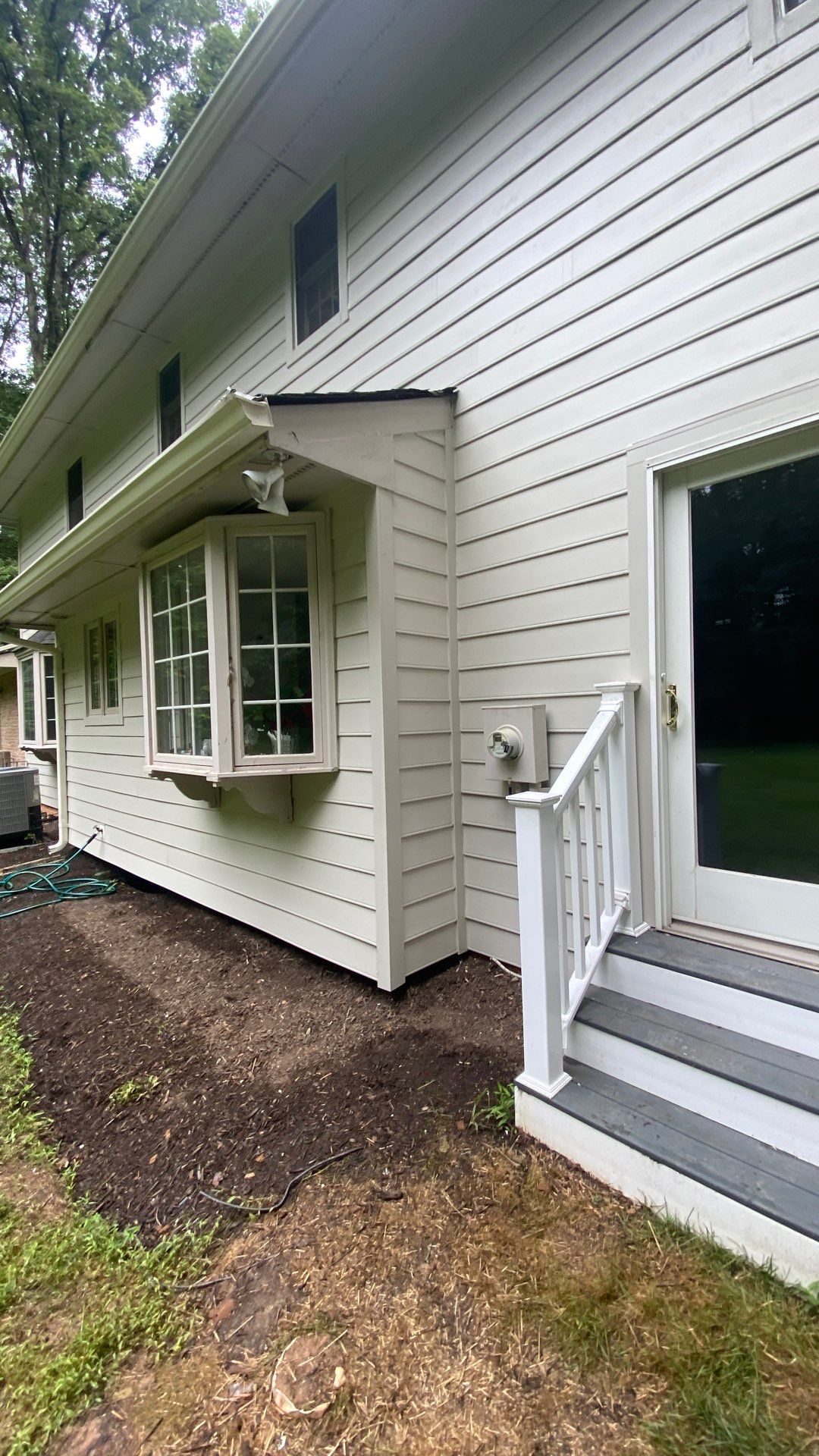 Great Falls: Siding Replacement with James Hardie Statement Beaded Plank in Cobblestone by RM Banning, Inc.