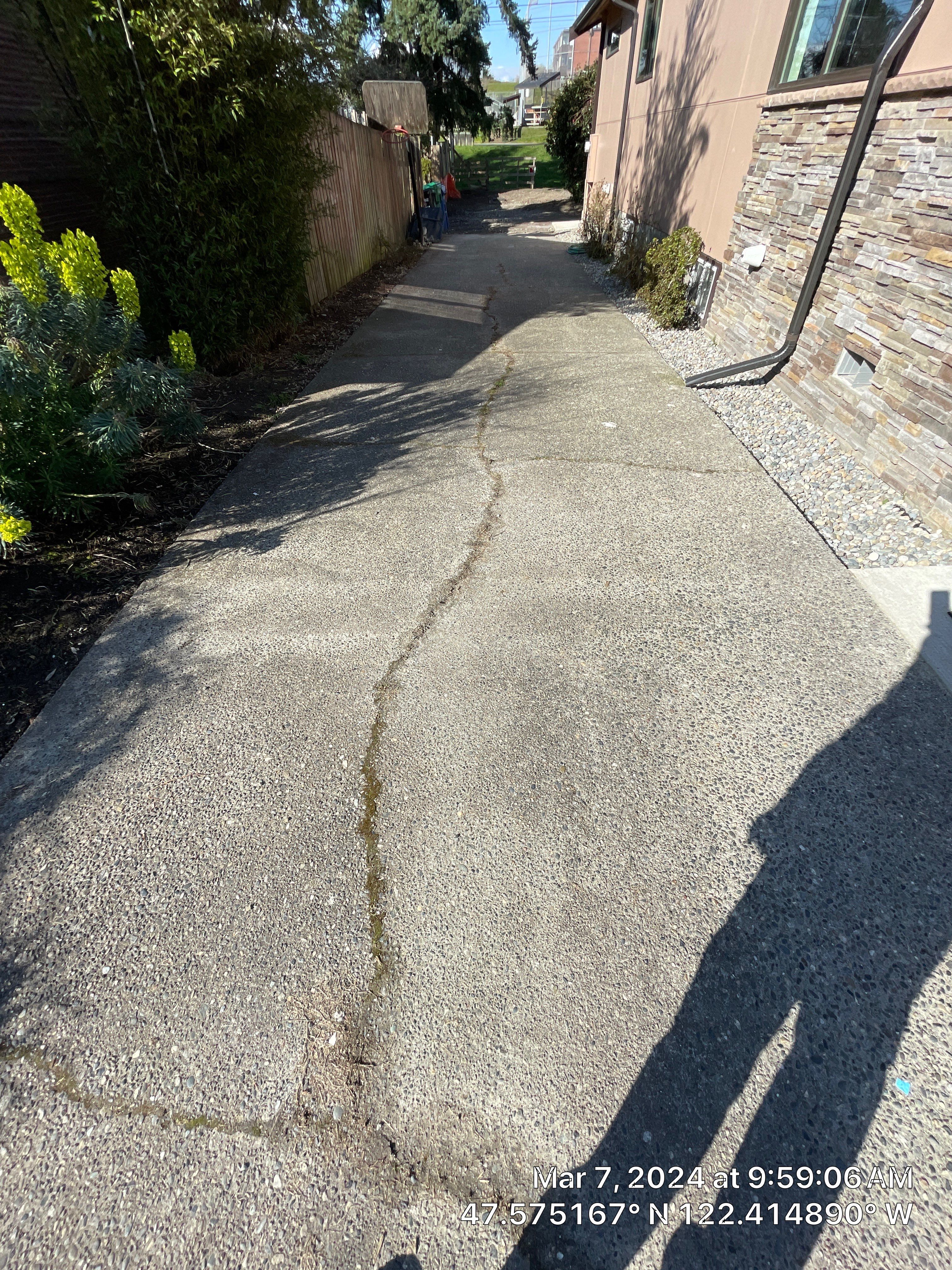 Ron | Pervious Concrete Driveway  by Jireh Asphalt & Concrete Inc 