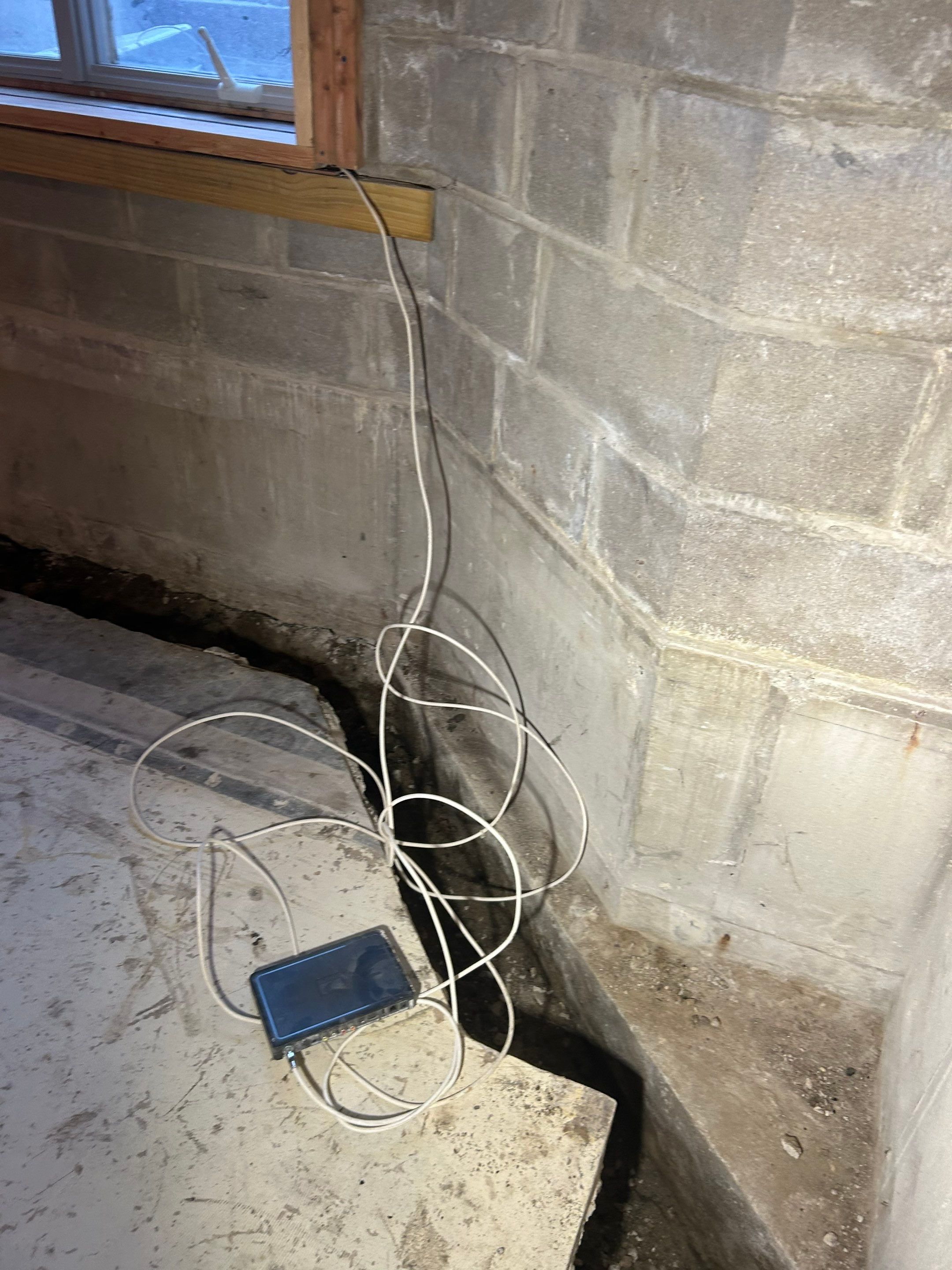 Drain tile for a General Contractor Partner by Waterproofing Northeast