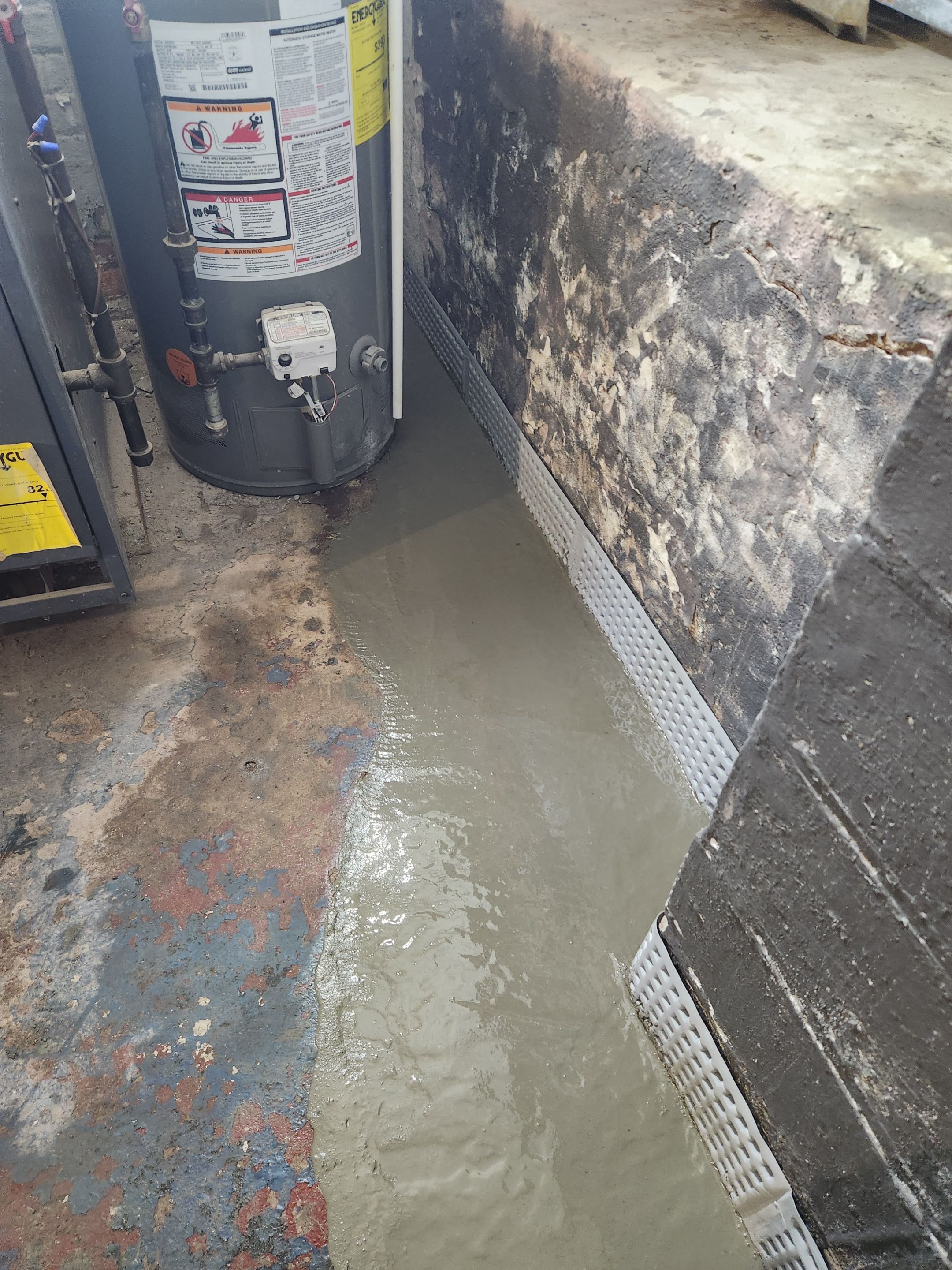 Interior French Drain East Orange NJ by Pure Service Pro, LLC 