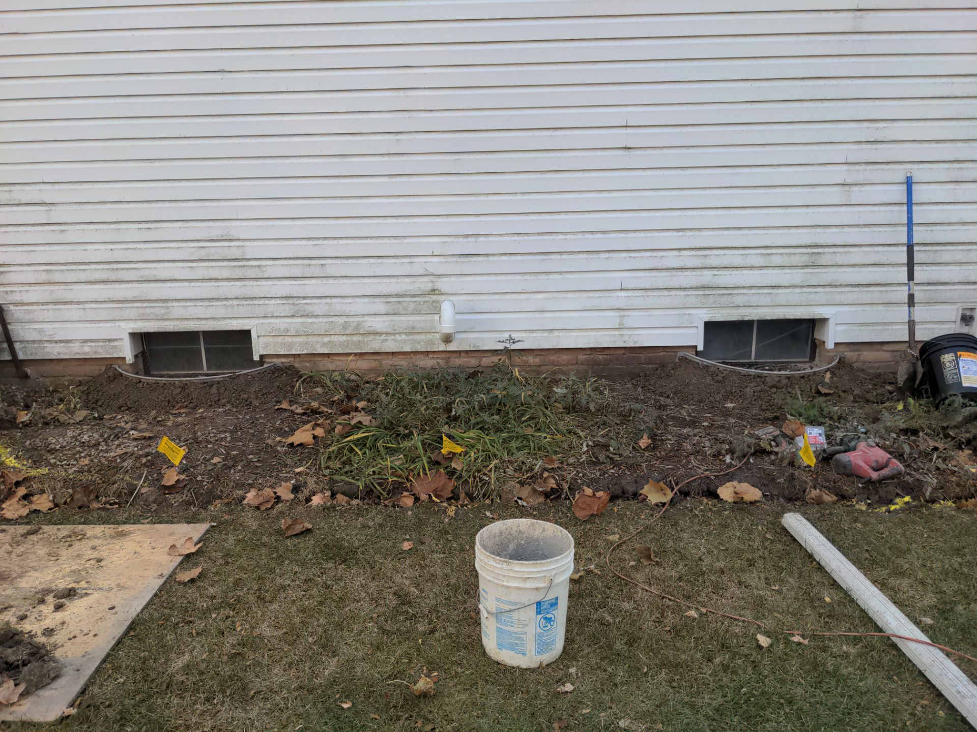 Helical Piers and Pillar Lift using Helical Foundation Footings by Toledo Basement Repair