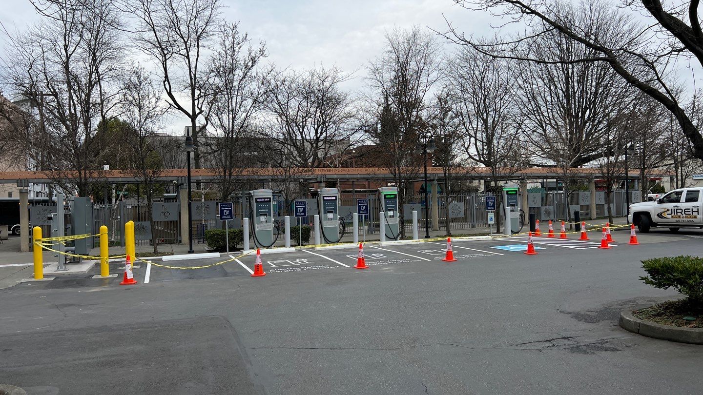 Faith Technologies | Striping by Jireh Asphalt & Concrete Inc 