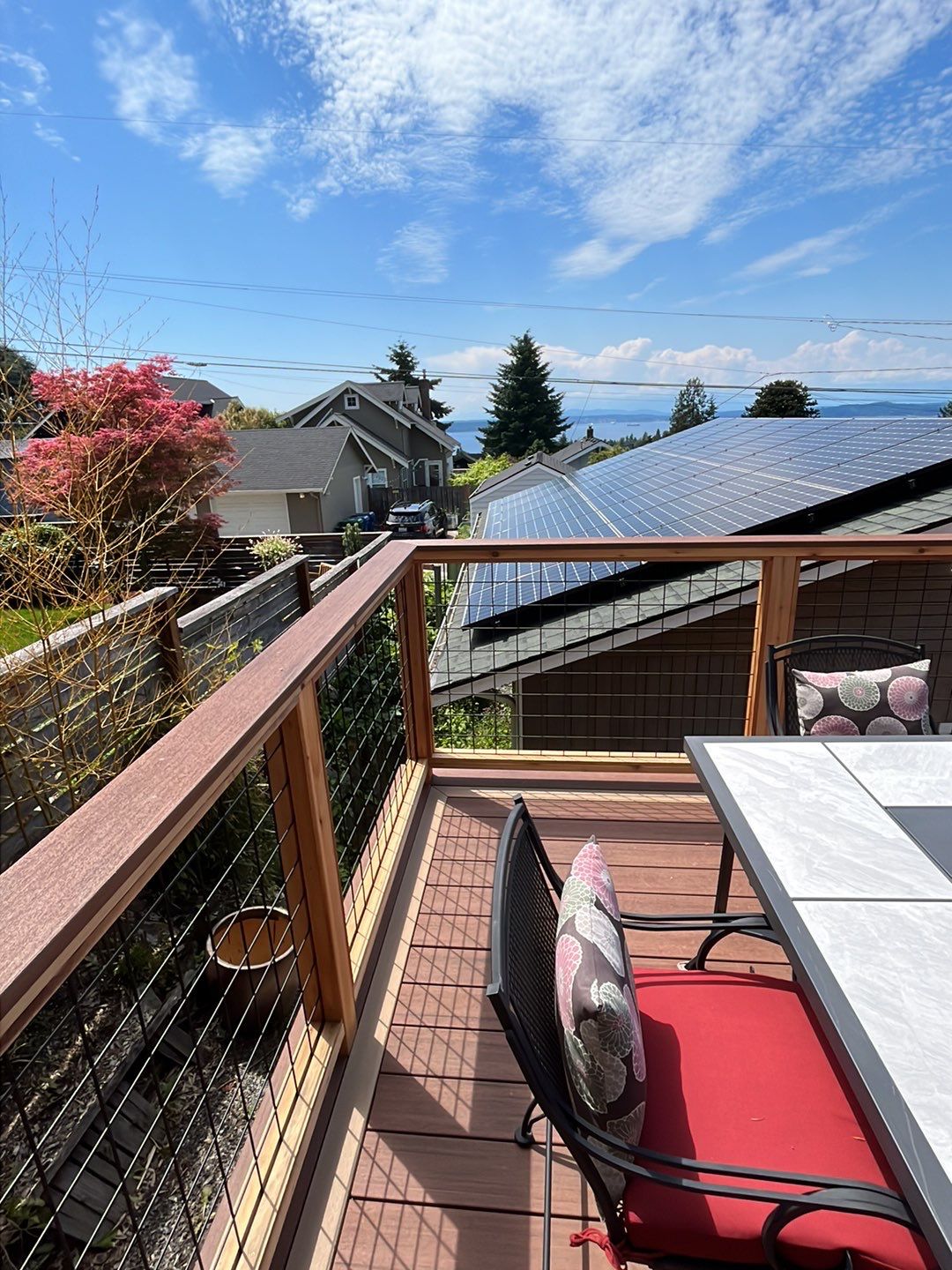 Seattle New Deck Project by Alki deck builders 