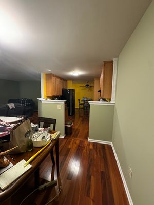 First Floor Painting Project in Red Hill, PA