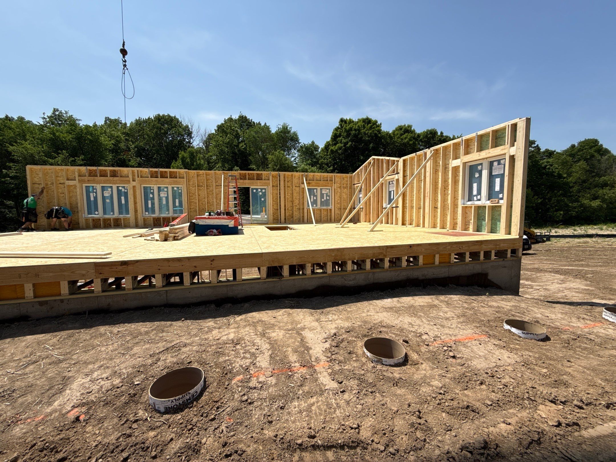 Ellsworth, WI Build by Bauer Estates LLC