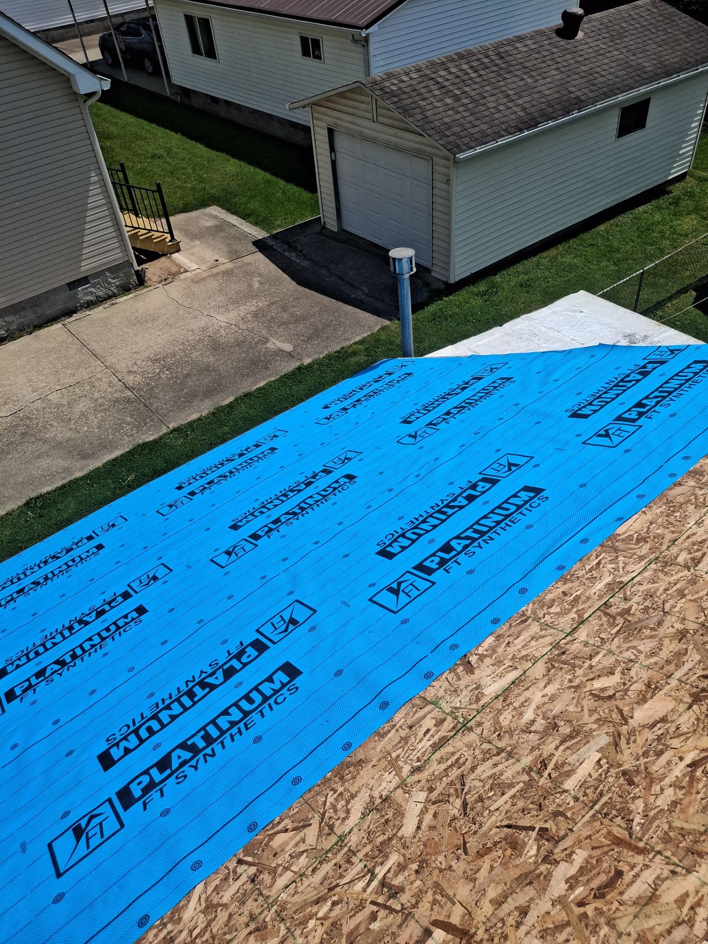 Residential Roofing Installation using Metal by Rainstoppers Roofing