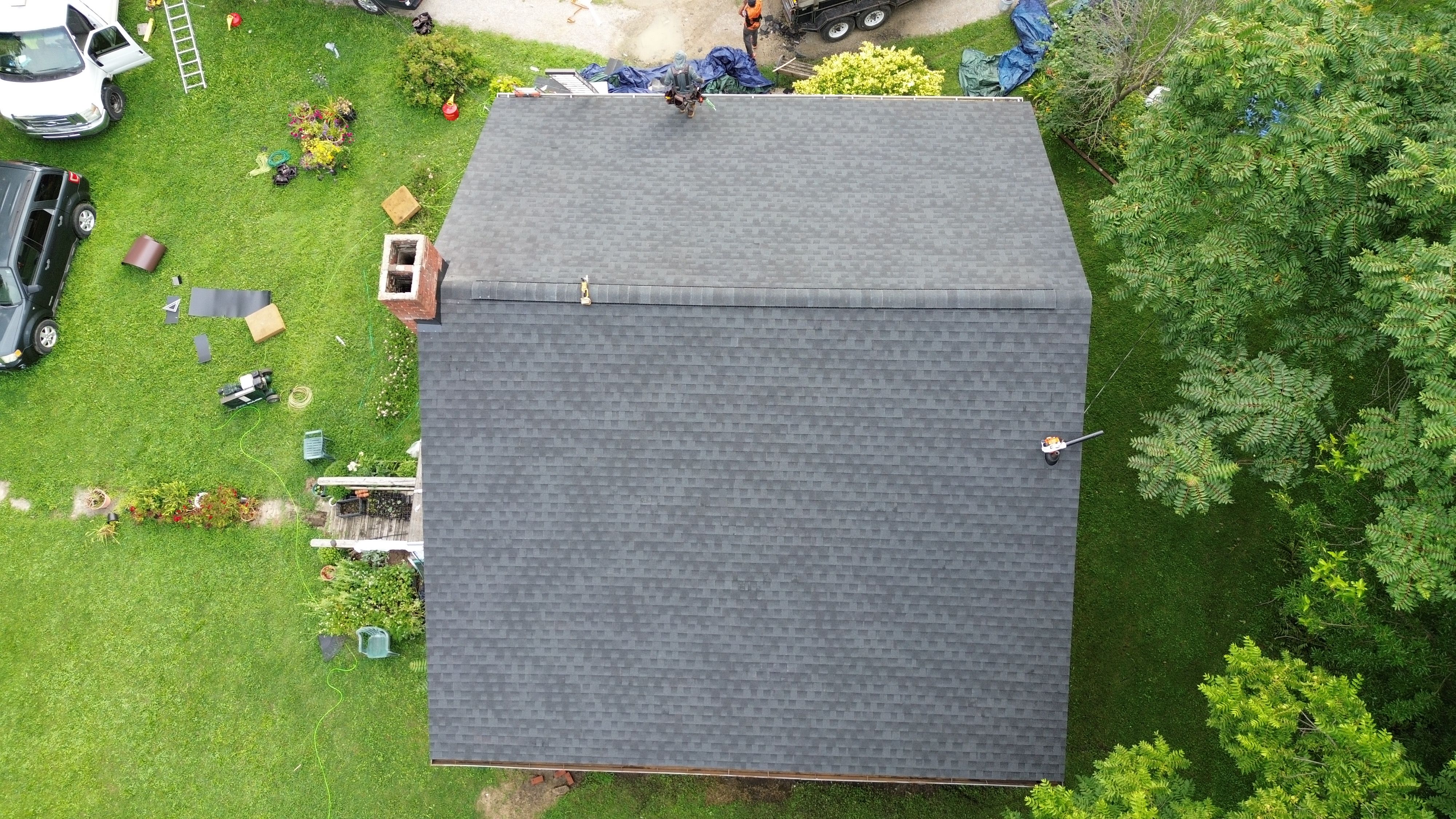 Project in Crawfordsville by Moss Roofing