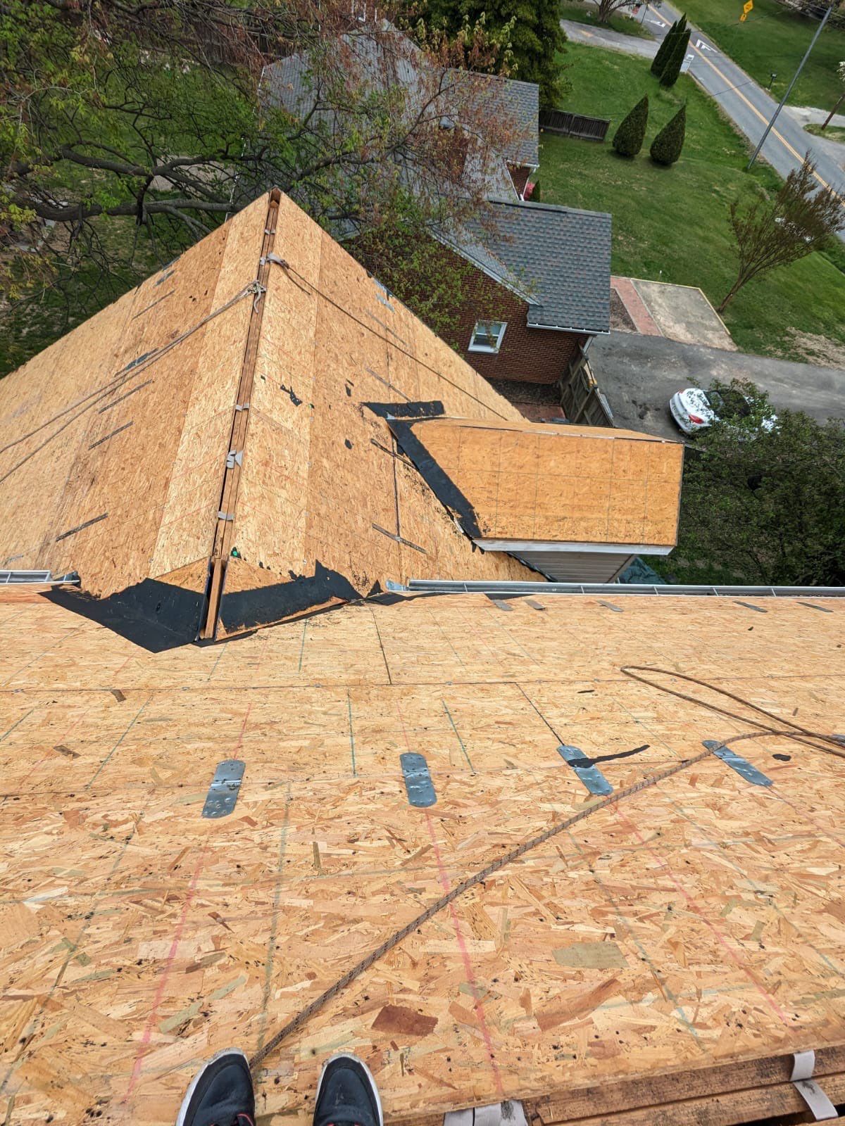 Residential Roof Replacement using Owens Corning TrueDefinition Architectural Shingle by RJC General Construction, LLC.