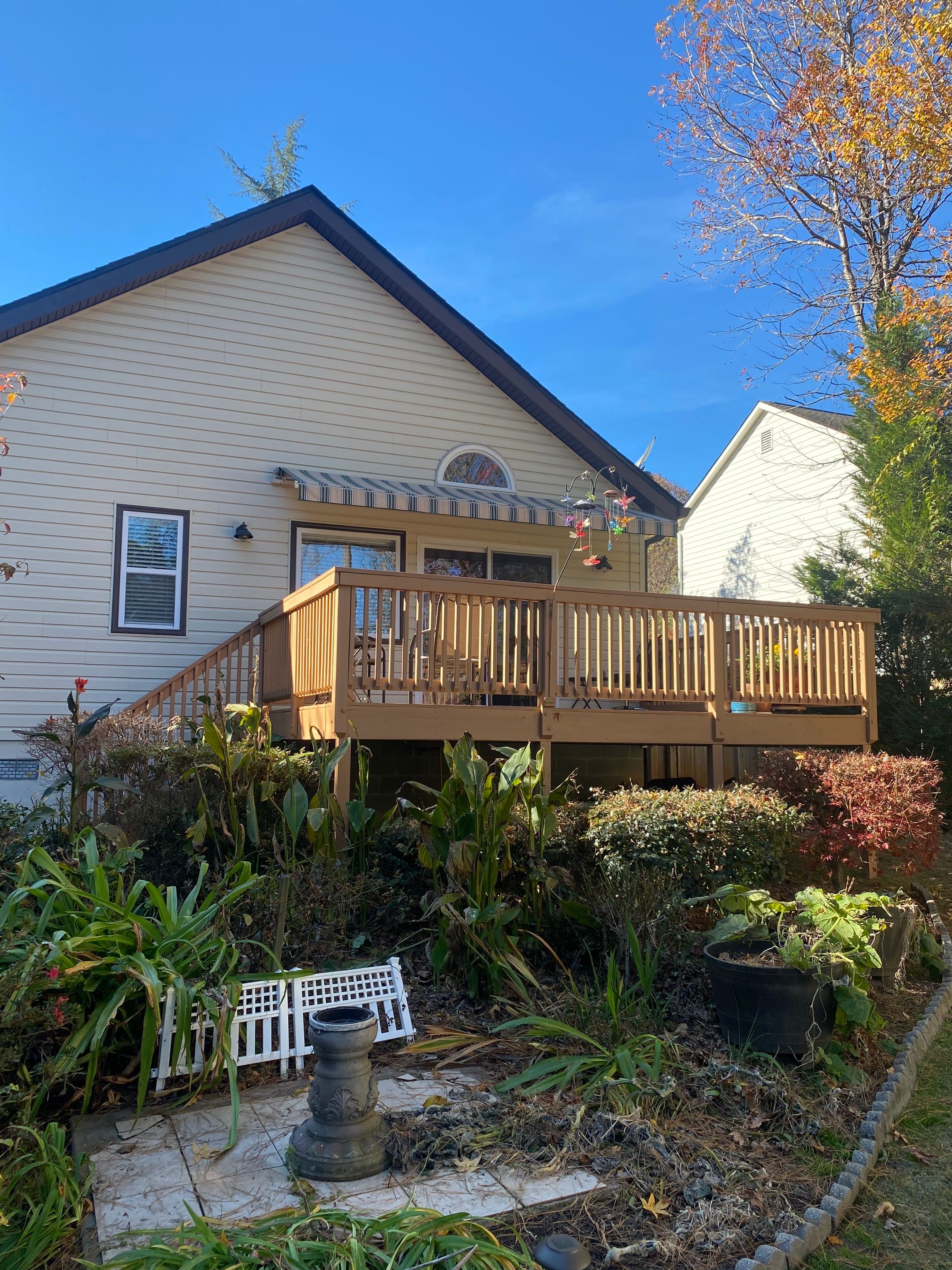 Custom Elevated Deck Construction and Refinishing in Marietta by Swift Home Renovations