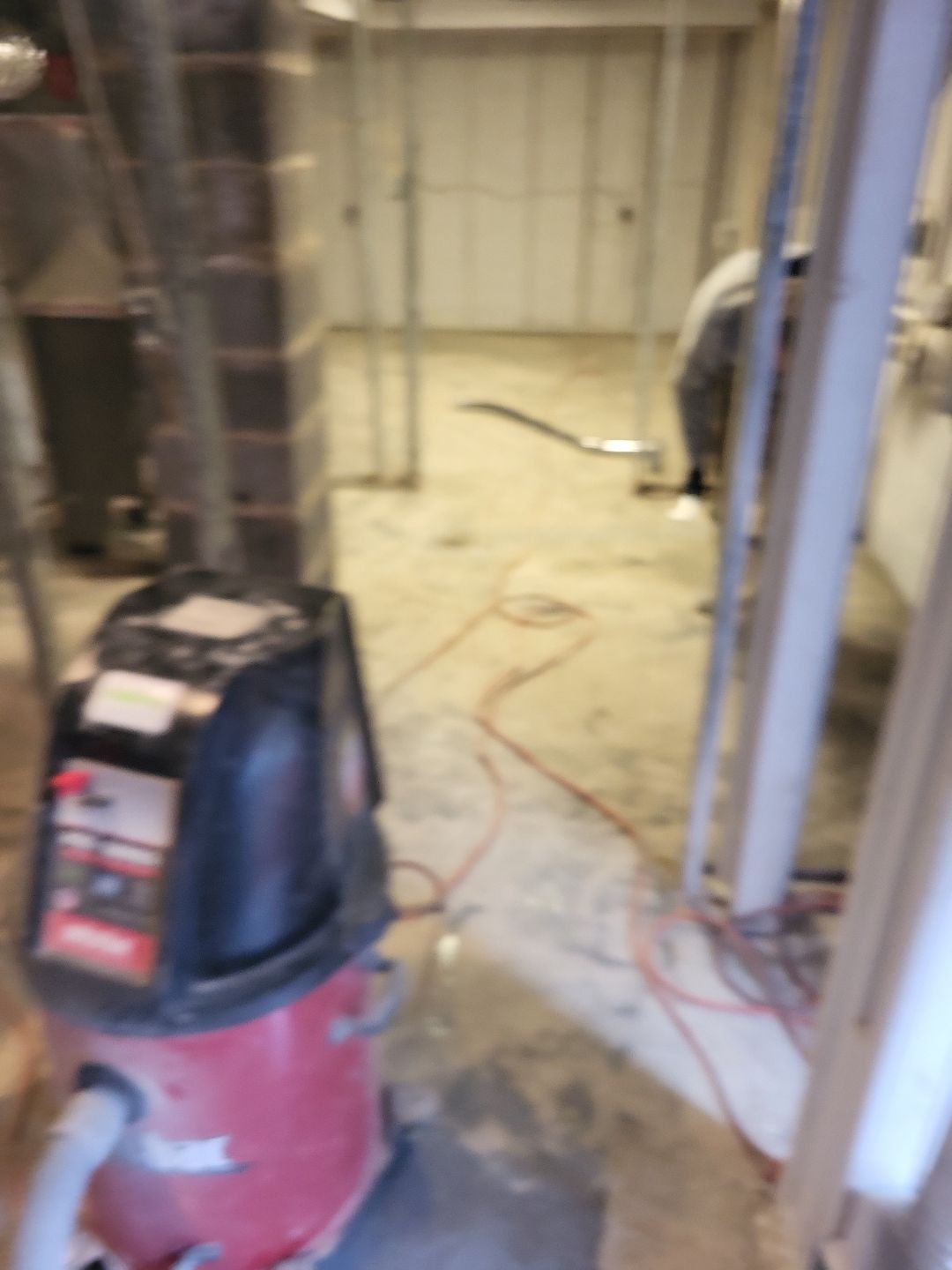 Basement Concrete Floor Coating with Penntek Flake System by Spectrum Painting, LLC