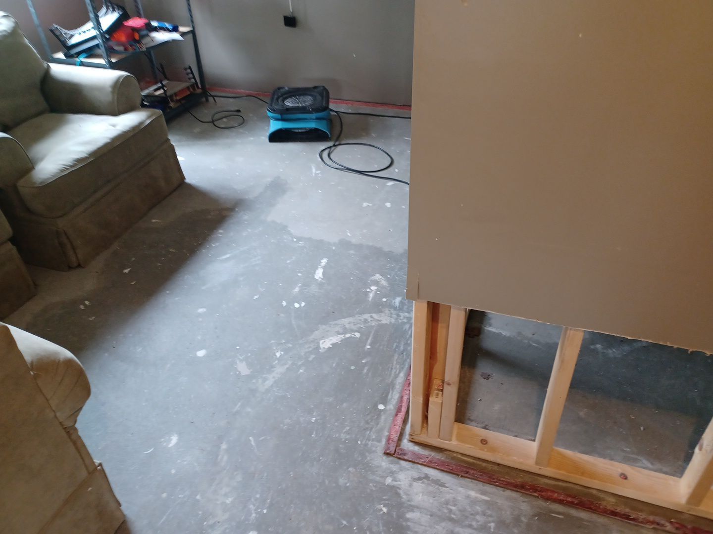 Project in White Lake by EzDry Water Mitigation & Property Restoration