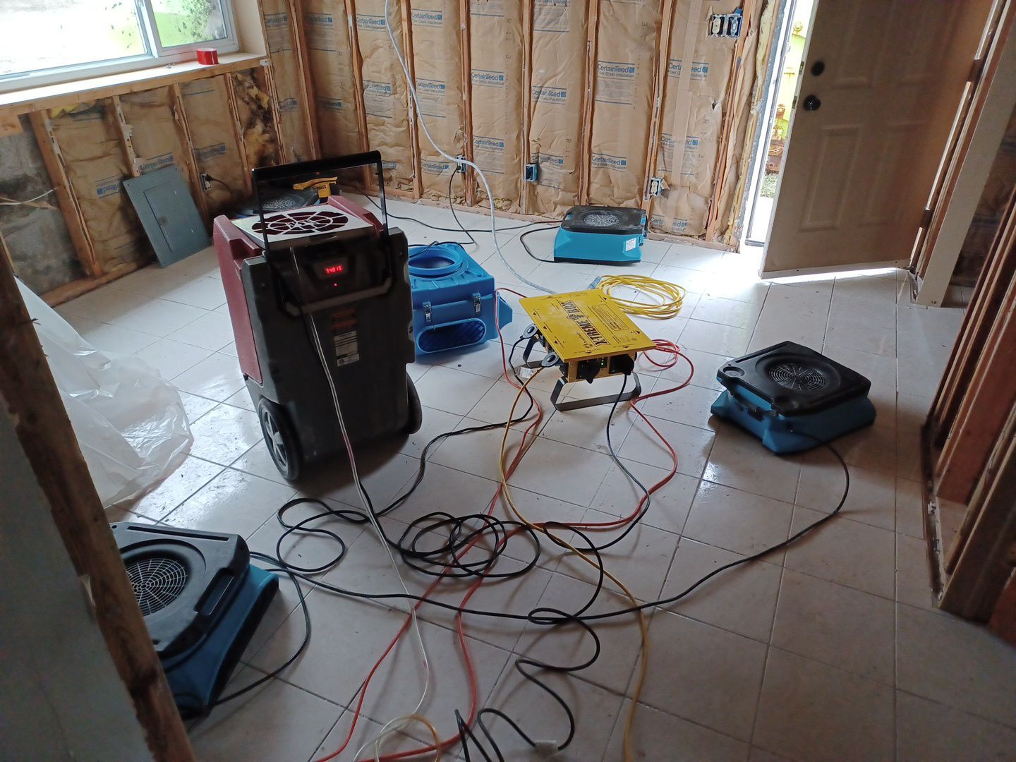 Project in Farmington Hills by EzDry Water Mitigation & Property Restoration