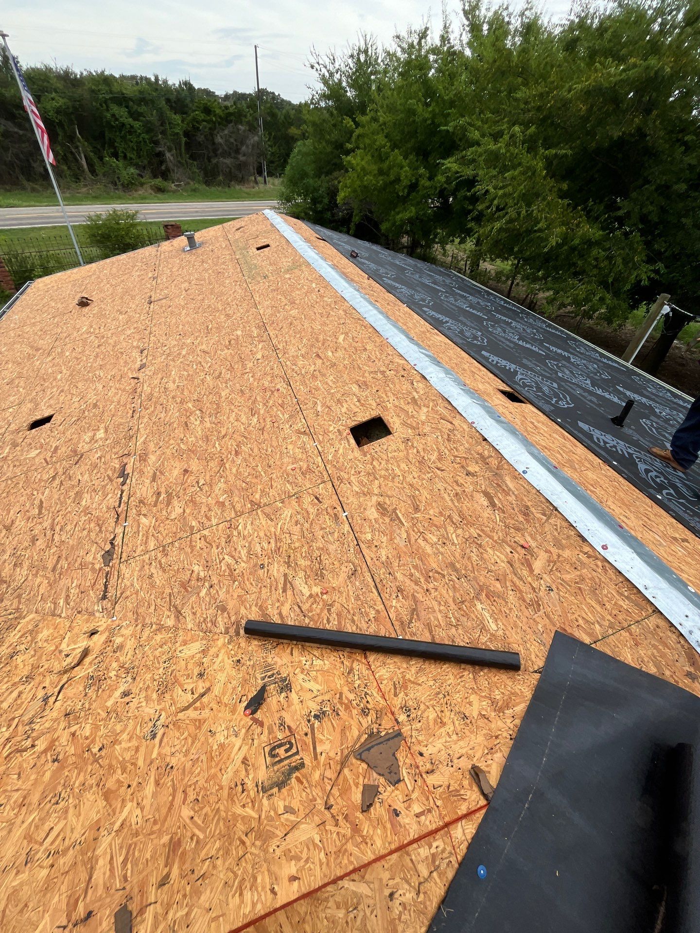 Reroof For Retired Vet by Berry Good Roofing