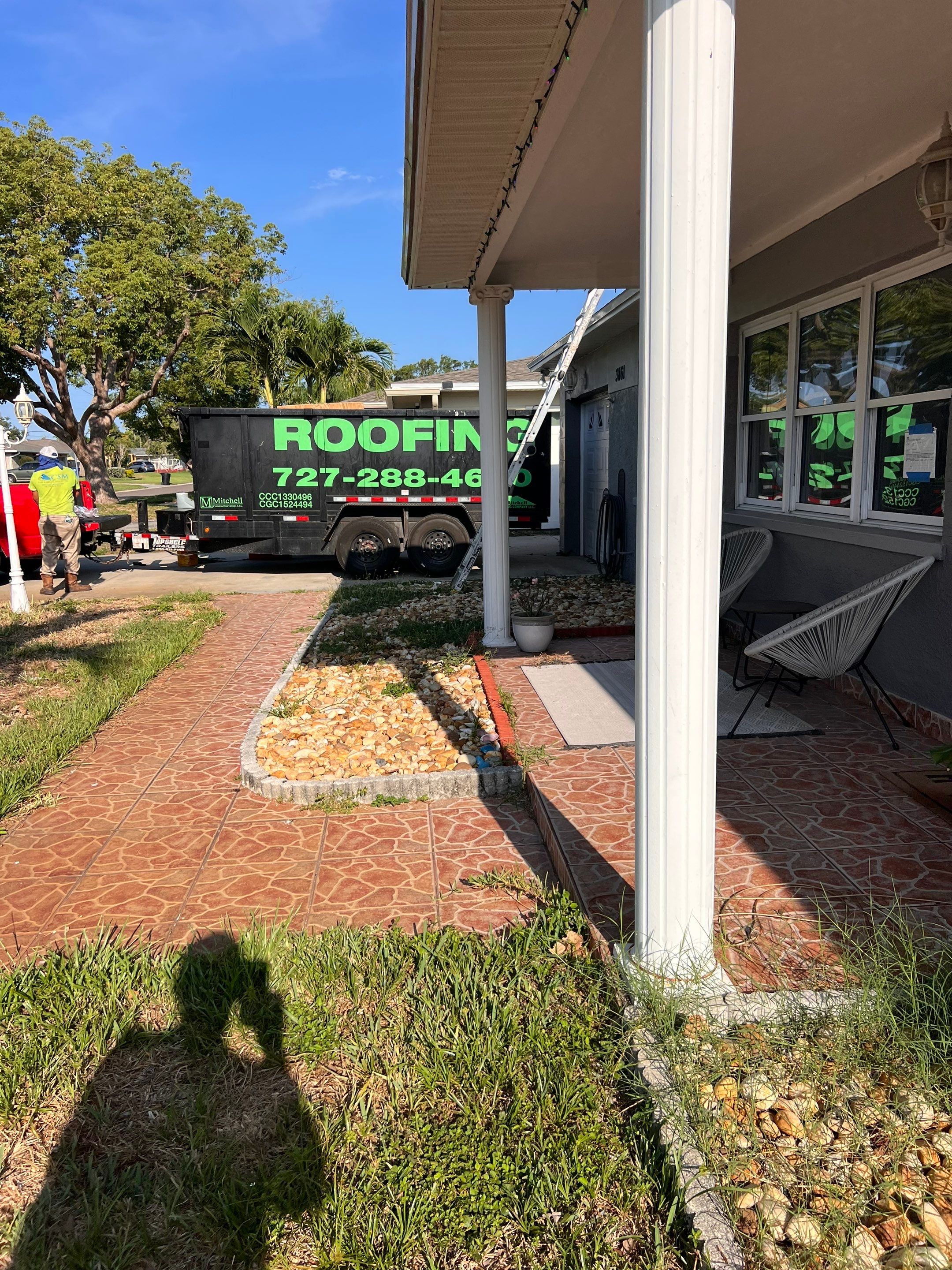 Project in St. Petersburg 33713 by Mitchell Roofing Company LLC 