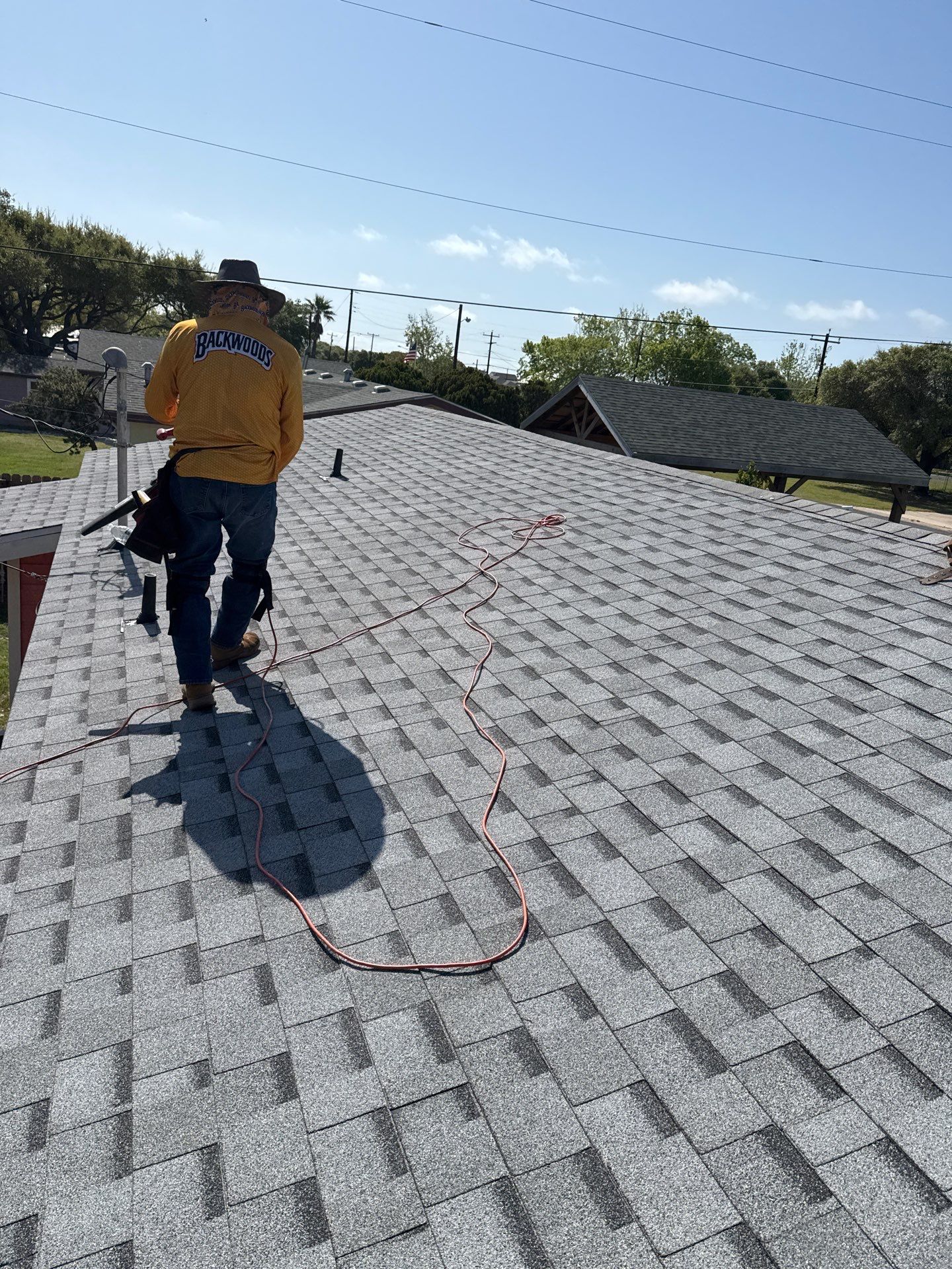 Perfectly Pink in Rockport Texas by Bayfront Roofing and Construction