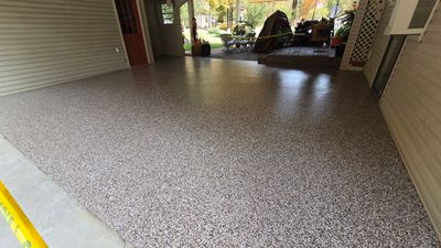 Carport and Workshop Using Mocha Match