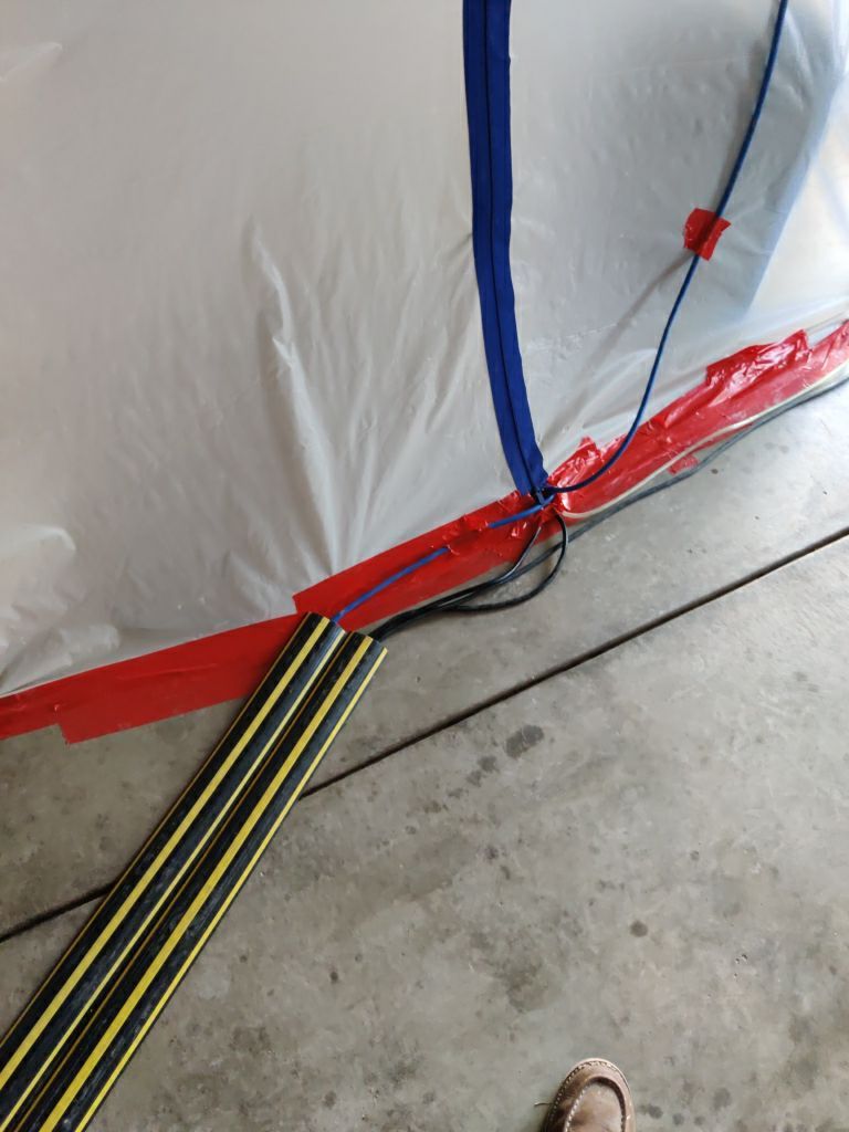 Water Damage in Garage by Accountable Home Services