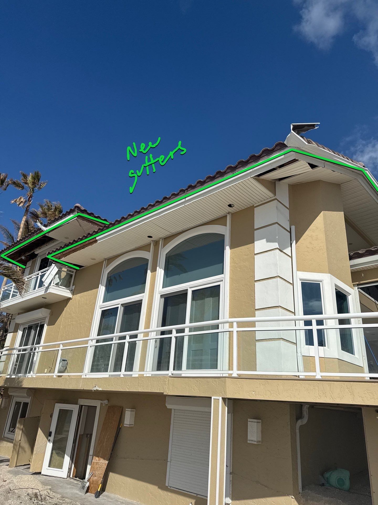 7-Inch Seamless Gutters Installation in Nokomis FL by Gutter Professors