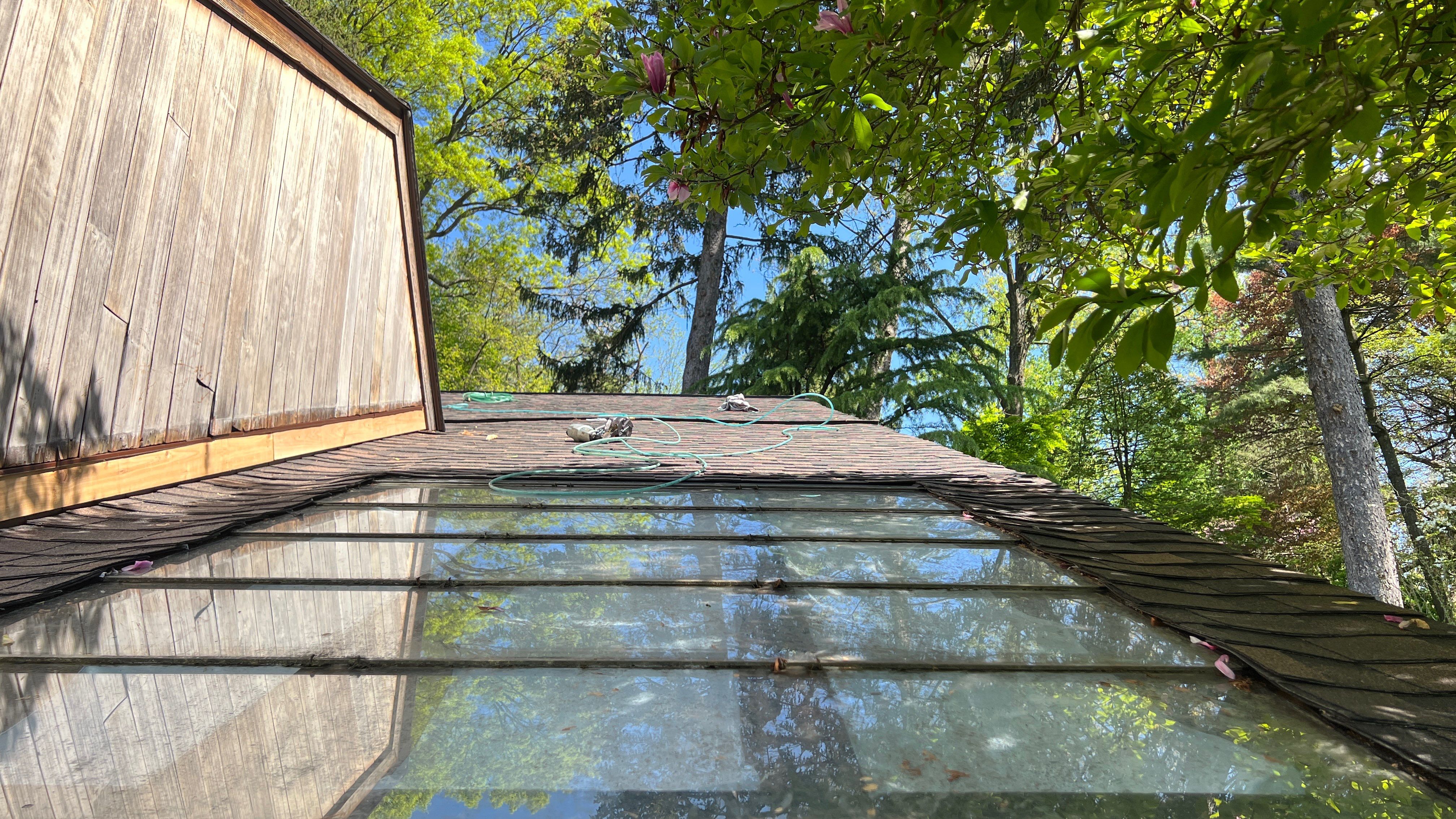 Roof Replacement w/ Skylights in Baltimore, MD (IKO Dynasty) by American Home Contractors