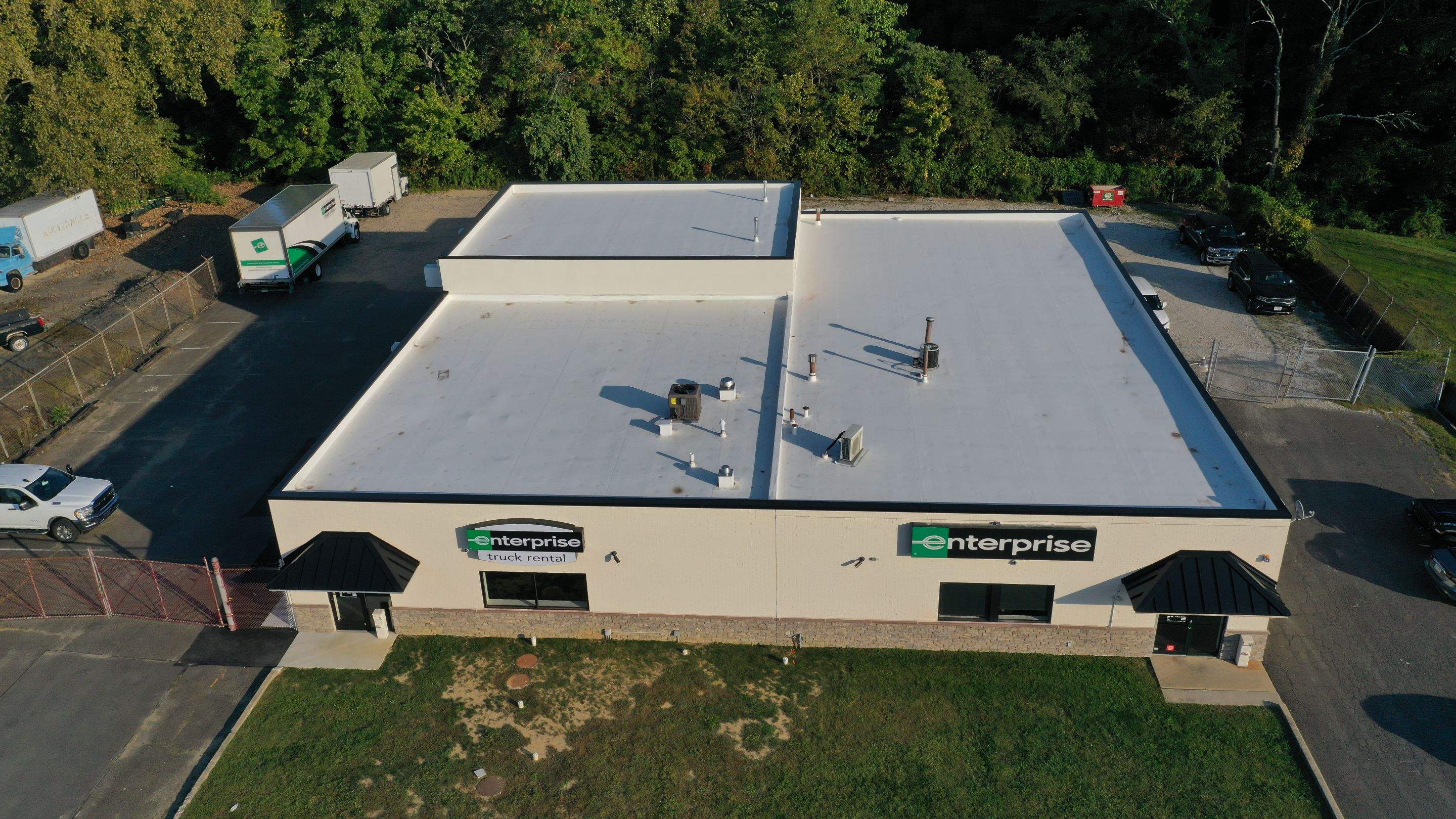 Commercial Roofing Installation using GAF TPO by All Site Roofing