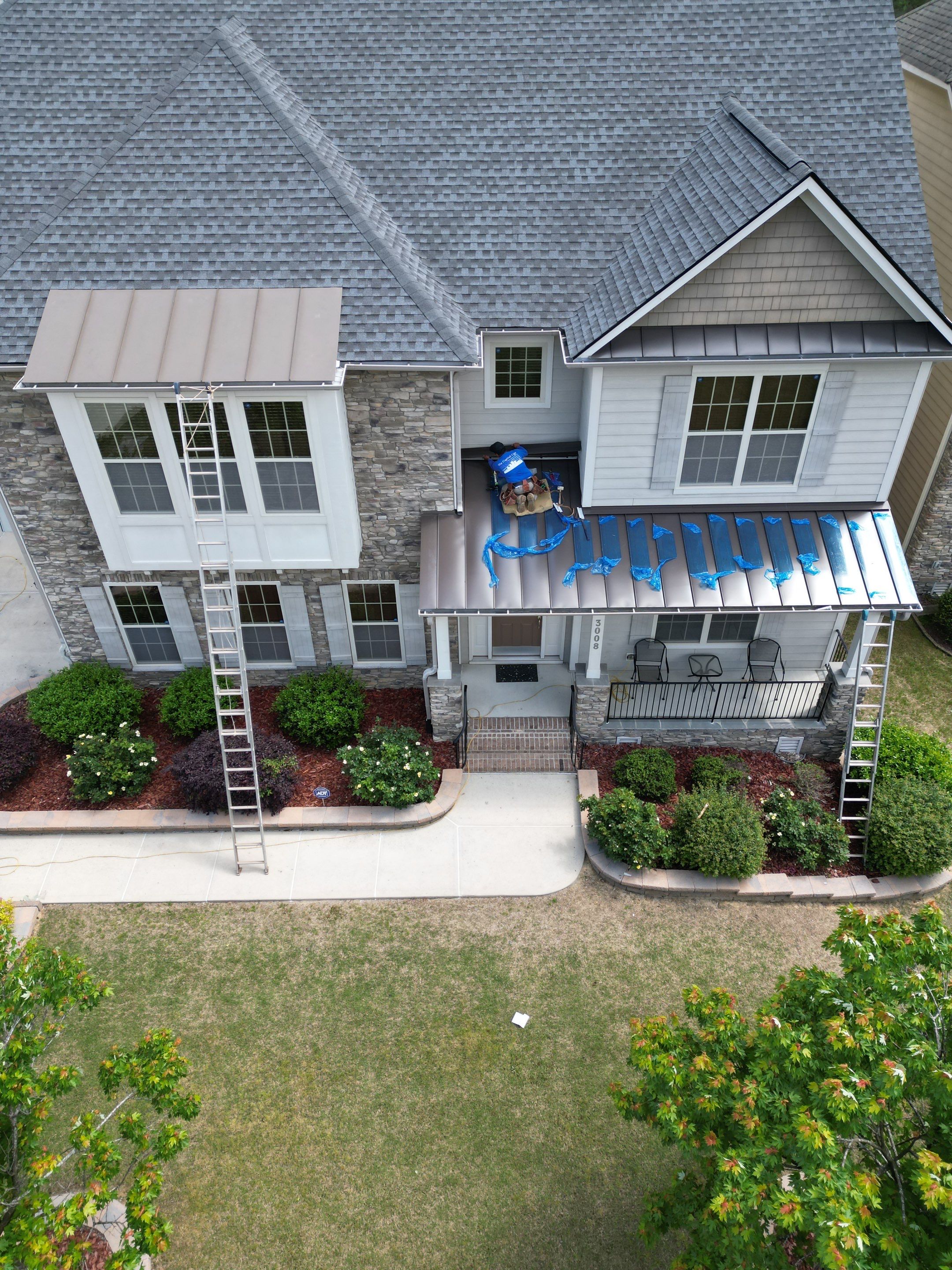 Roof Replacement - GAF Timberline HDZ Pewter Gray  by Pro Performance Roofing