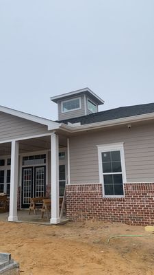 Seamless Gutter Installation using K-Style Gutters