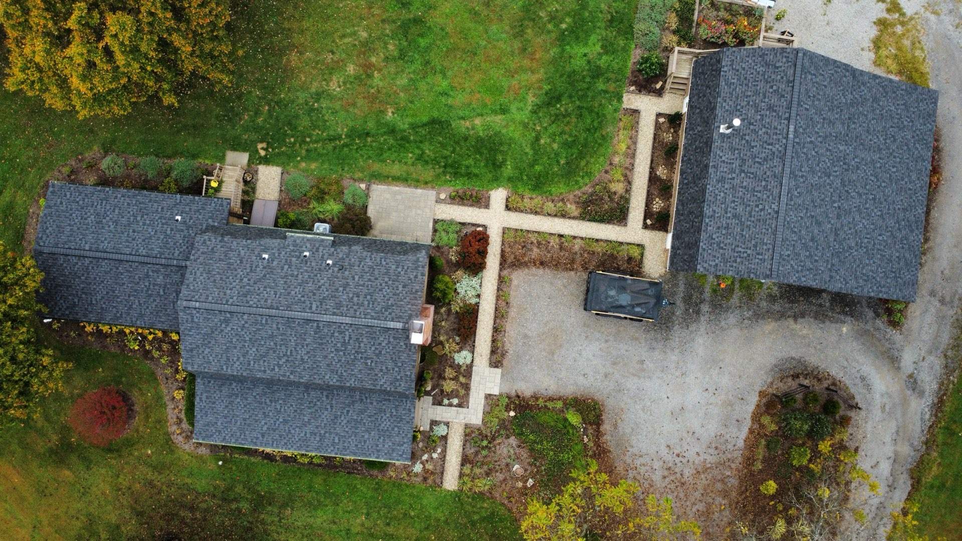 House and Barn Shingle Roof Replacement in Tarentum, PA by MAT Roofing