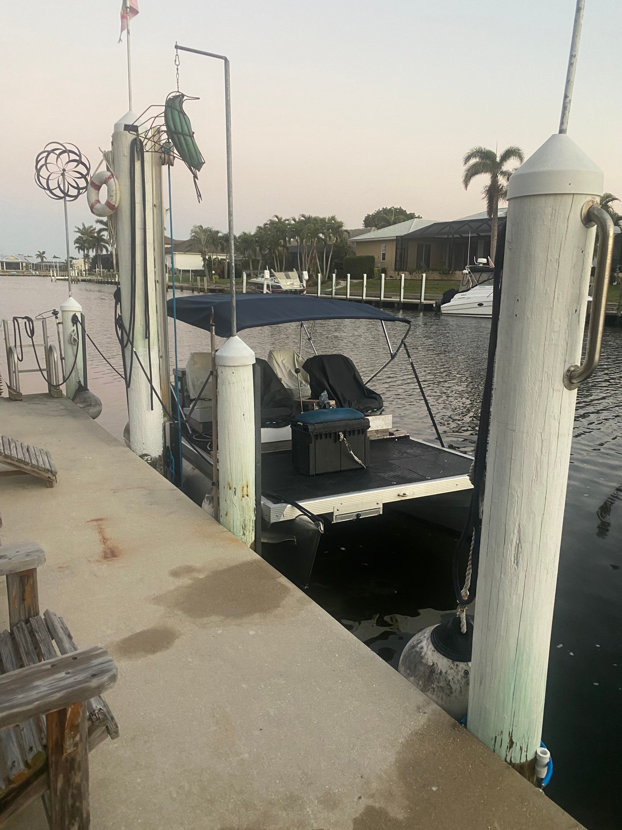 Project in Punta Gorda by Florida Hull Cleaning 