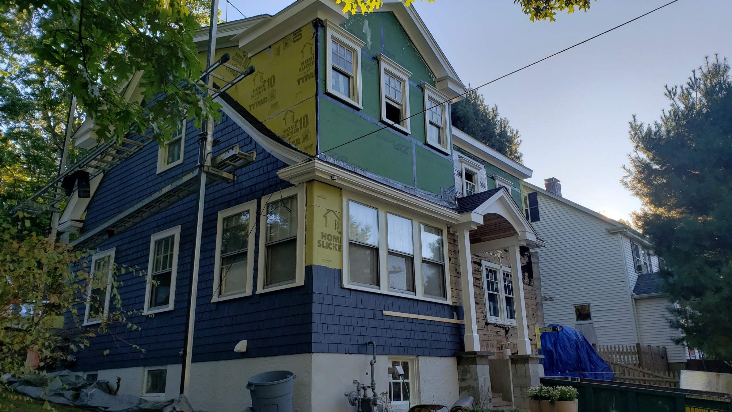 Siding Installation using Red Cedar by UBrothers Construction