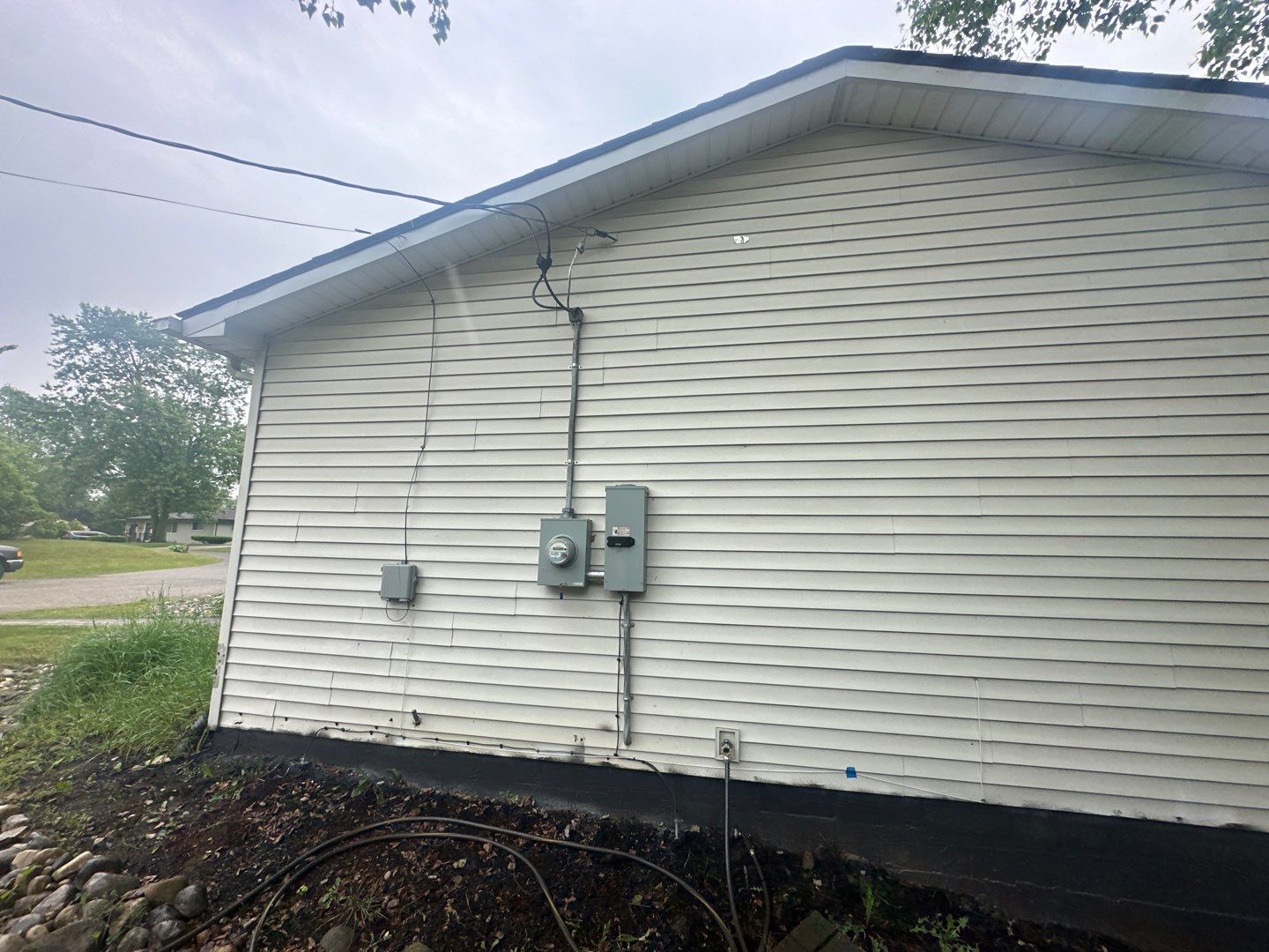 Siding Replacement using Alside Gray Oak by 180 Contractors