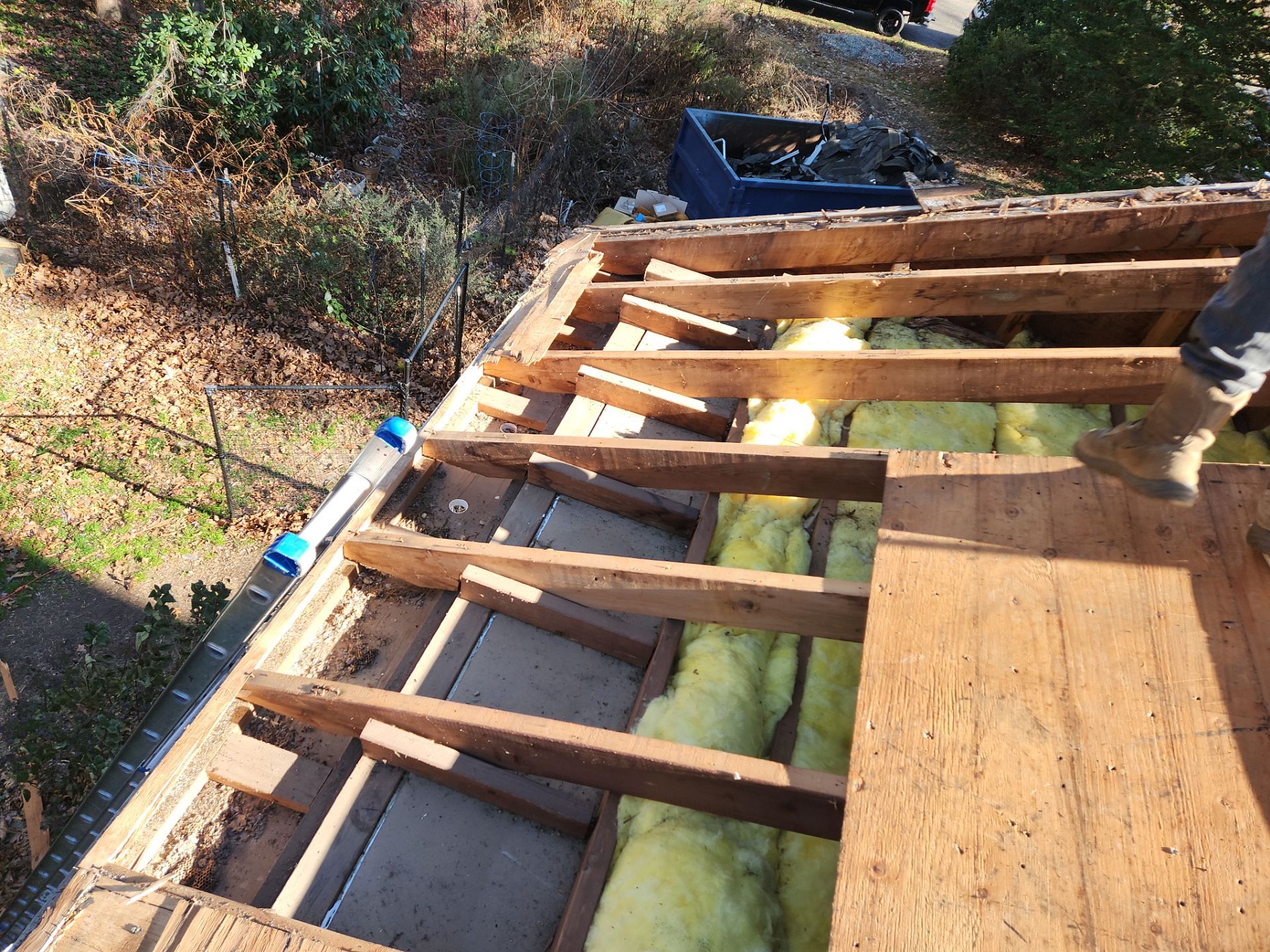 Residential Roofing Installation using Owens Corning TruDefinition Duration AR - Williamsburg Gray by A Plus Exterior