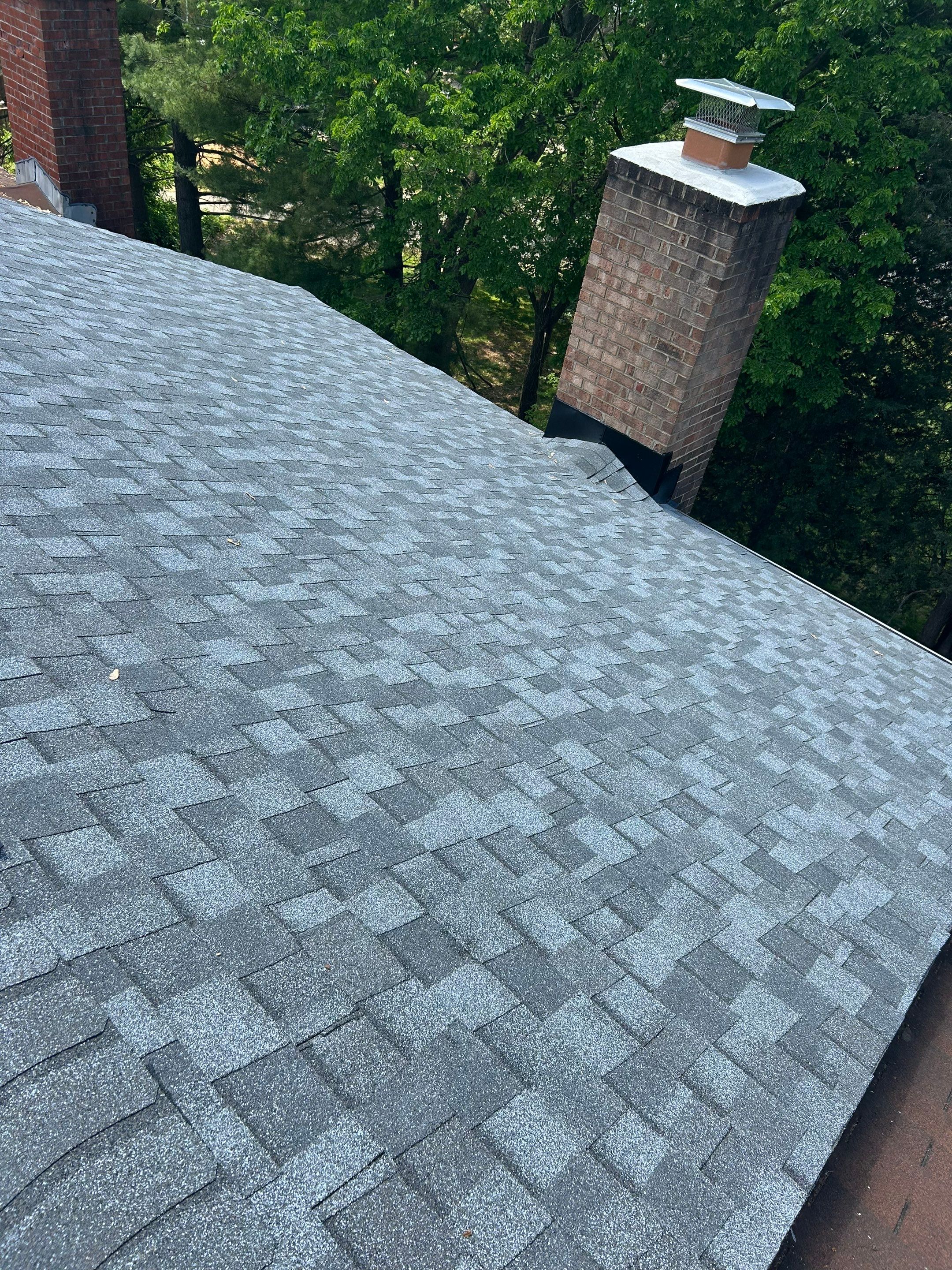 Oakton: CertainTeed Landmark Pro Designer Shingles in Max Def Pewter by RM Banning, Inc.