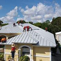 24ga 1.5" Mechanical Seam Mill Finish by Total Roofing System The Metal Roof Experts