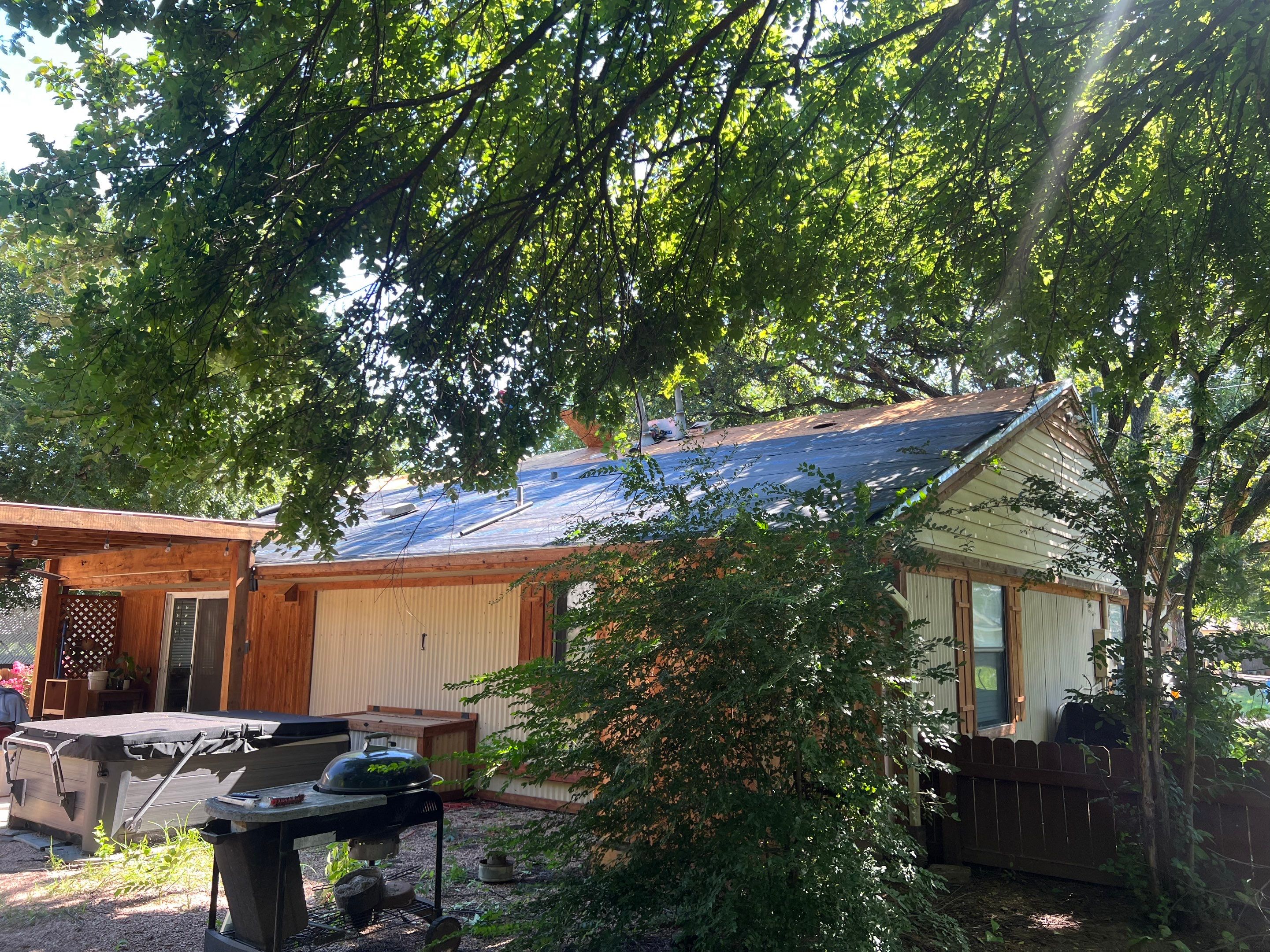 Project in Granbury by Lonestar Roofing and Restoration LLC.