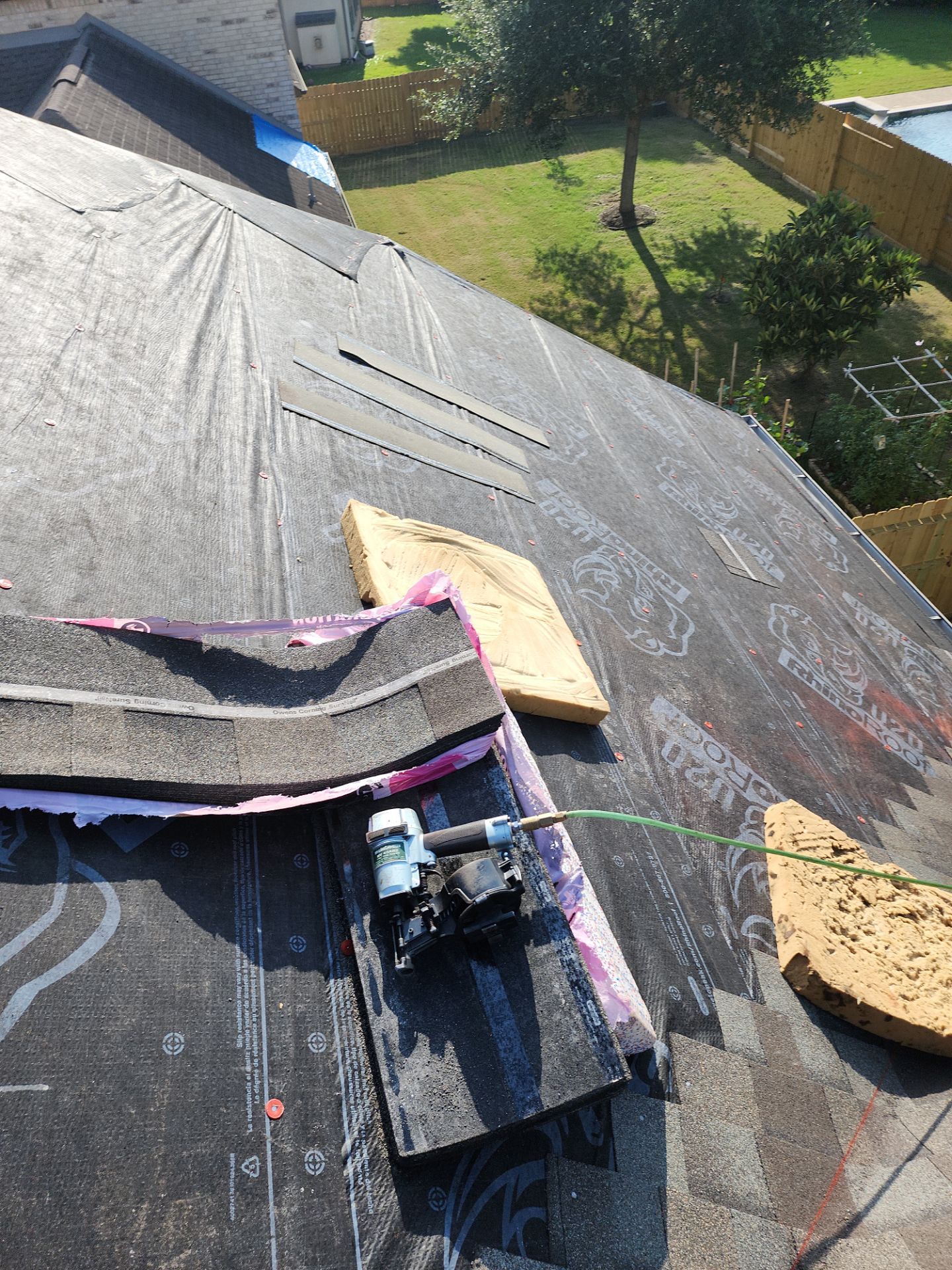 Residential Roofing Repair using Owen's Corning Duration (Lifetime) Shingles by Roof Repair Company